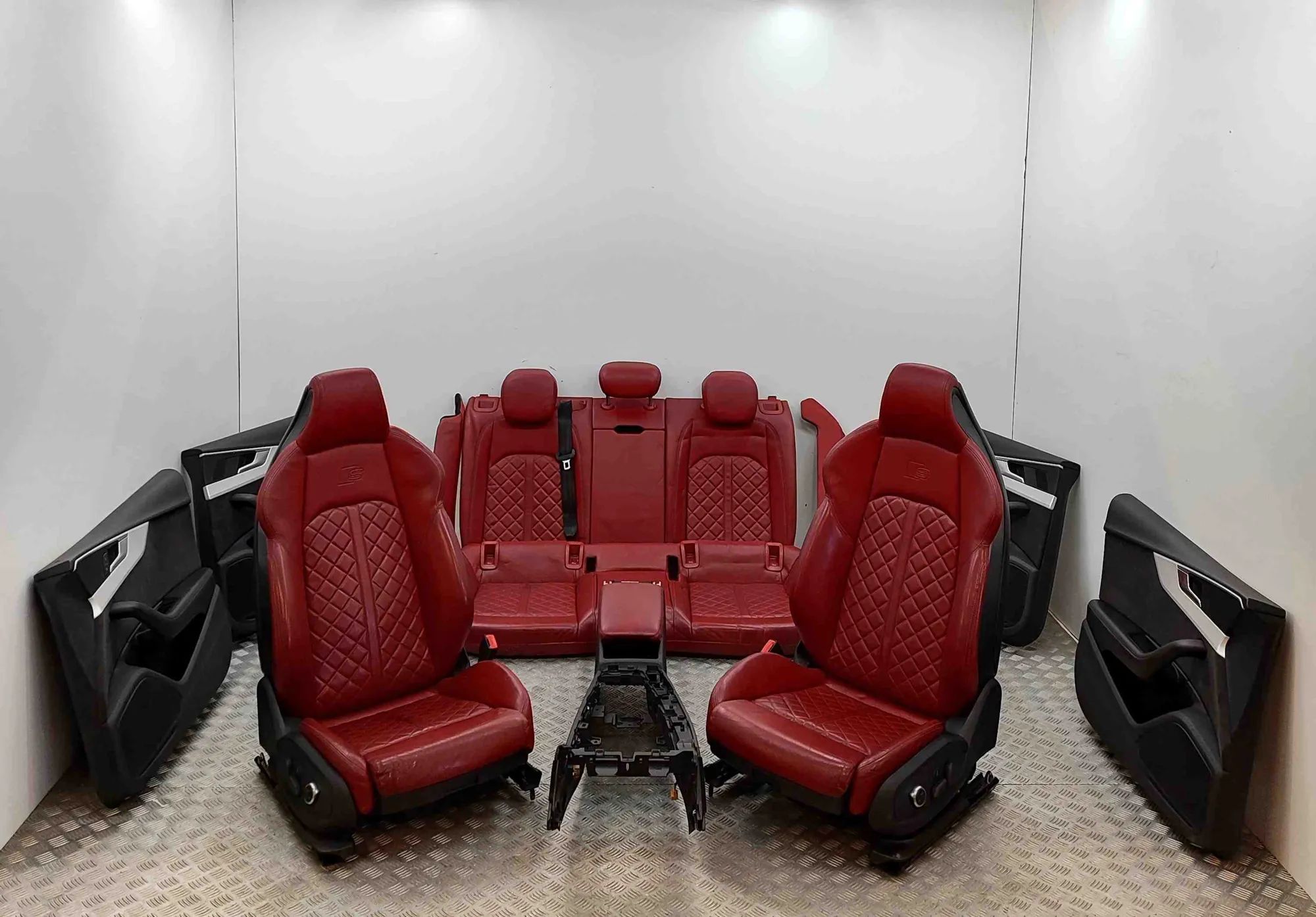 Audi A5 (B9) Interior Seats W/ Door Cards Kit 8W8867118, 8W8867318, 8W8867317, 8W1863241A Int...