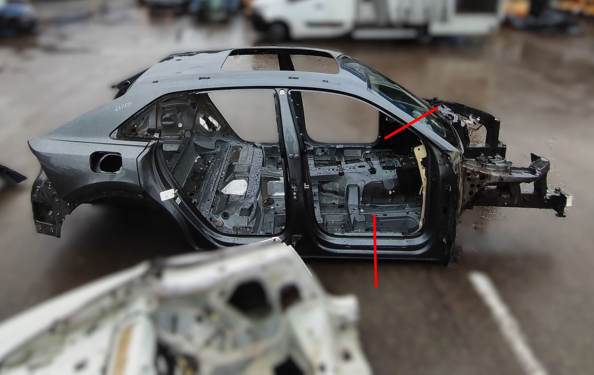 Audi Q8 Front Right Quarter Panel Front Right Quarter Panel AUDI Q8 (4MN) (2018-....