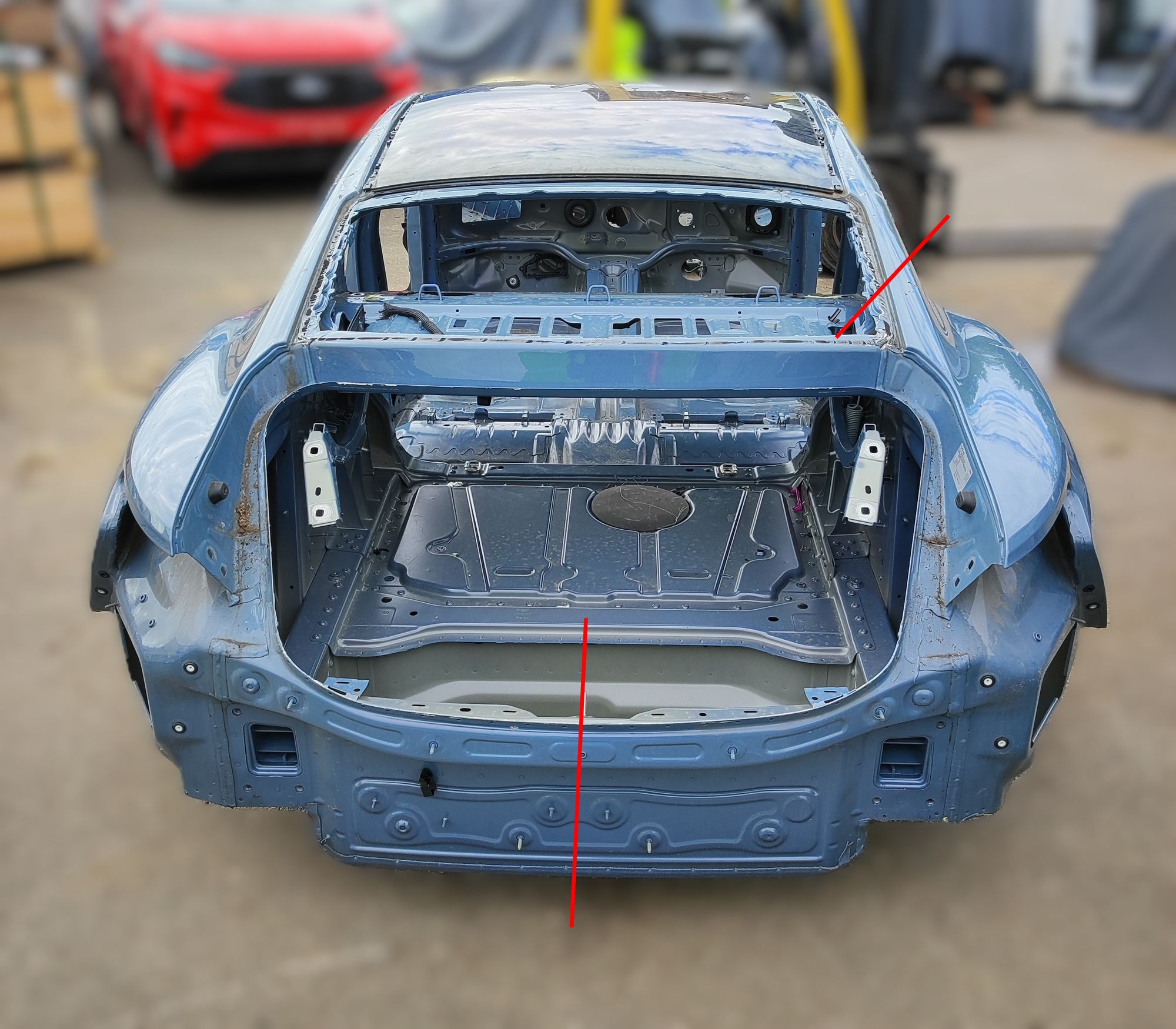 Audi e-tron GT (FW) Rear Right Quarter Panel Rear Right Quarter Panel AUDI E-TRON GT (Saloon...