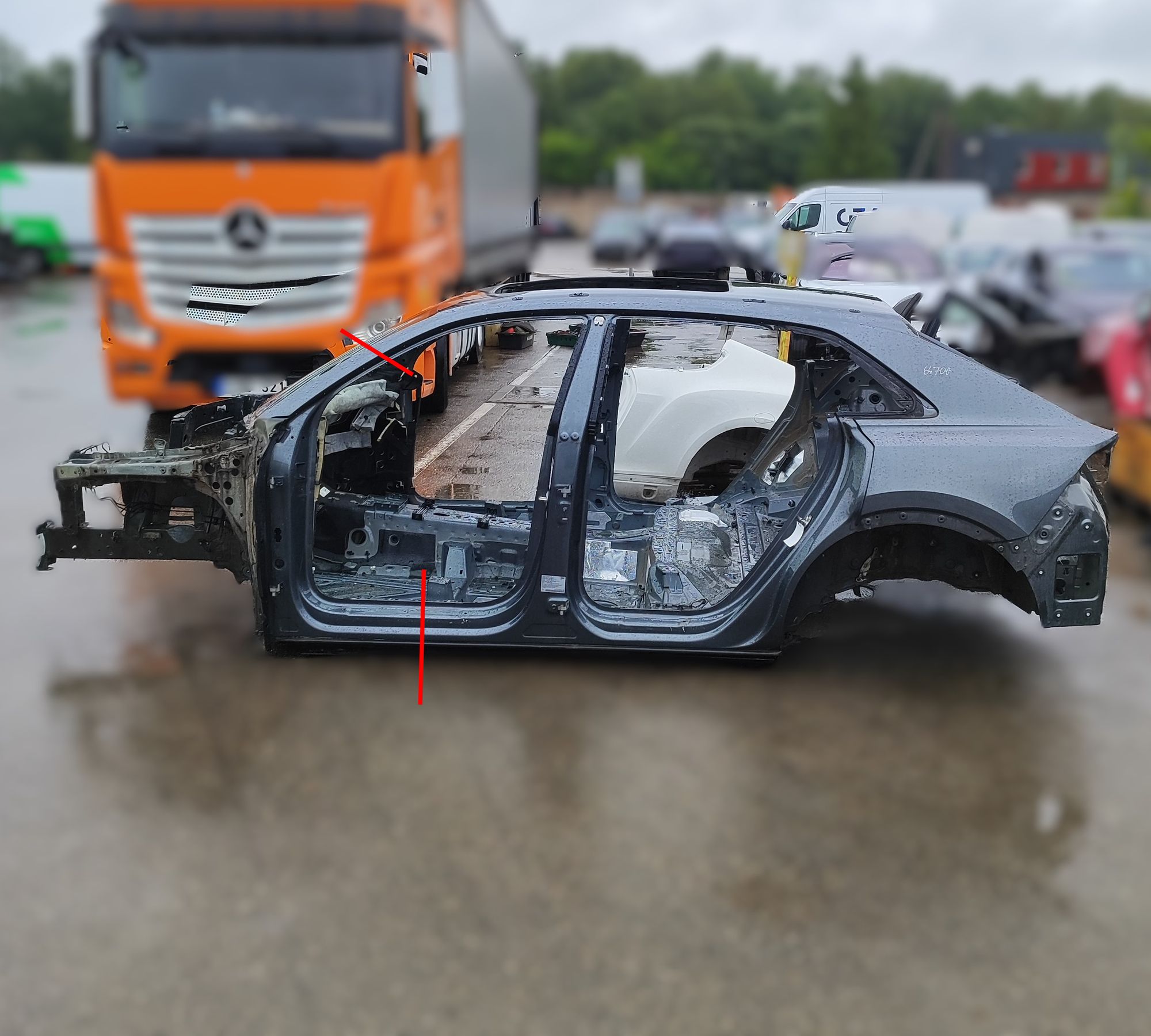 Audi Q8 Front Left Quarter Panel Front Left Quarter Panel AUDI Q8 (4MN) (2018-.....