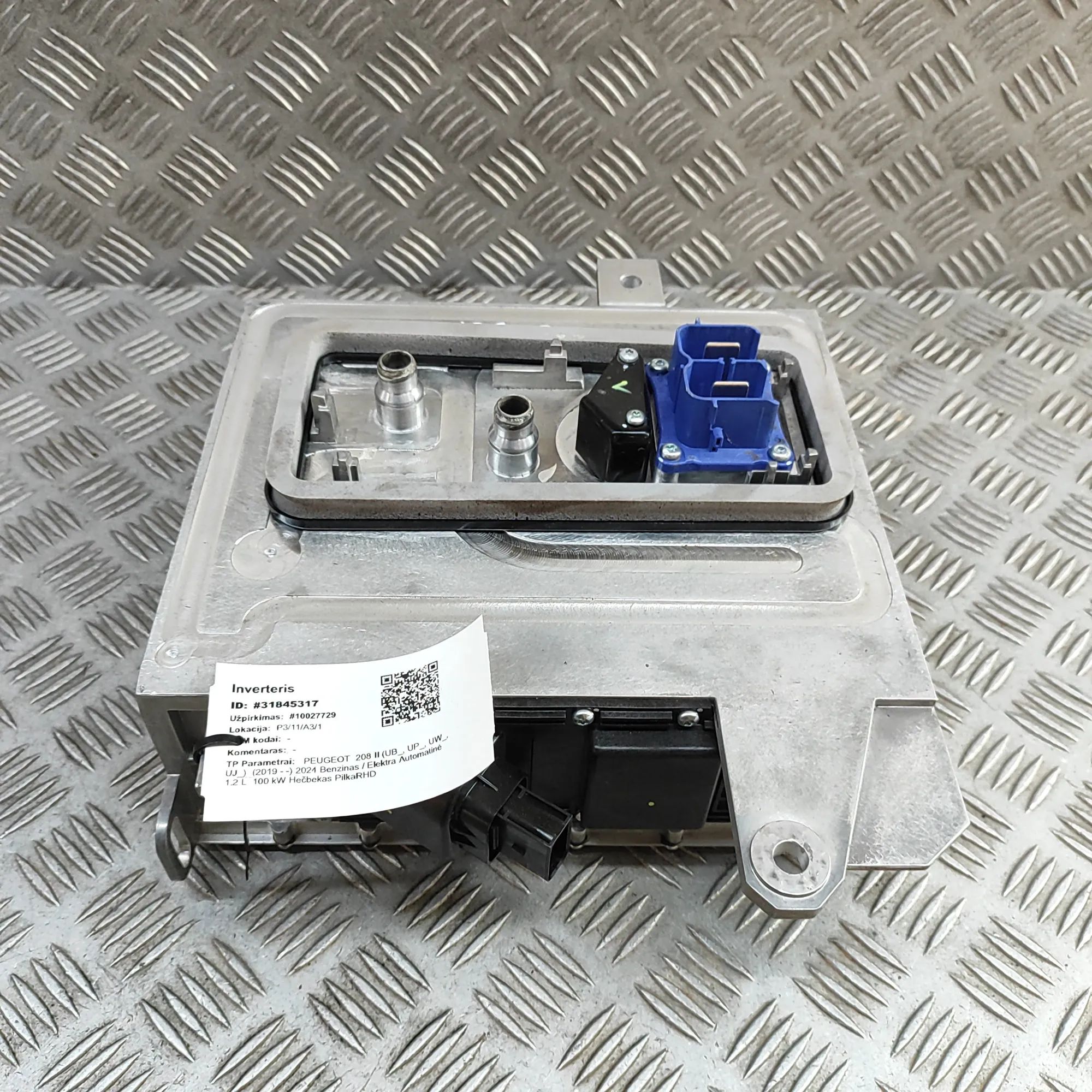 Peugeot 208 akku 9698001580, 9866840280, 9863828980 Battery PEUG...