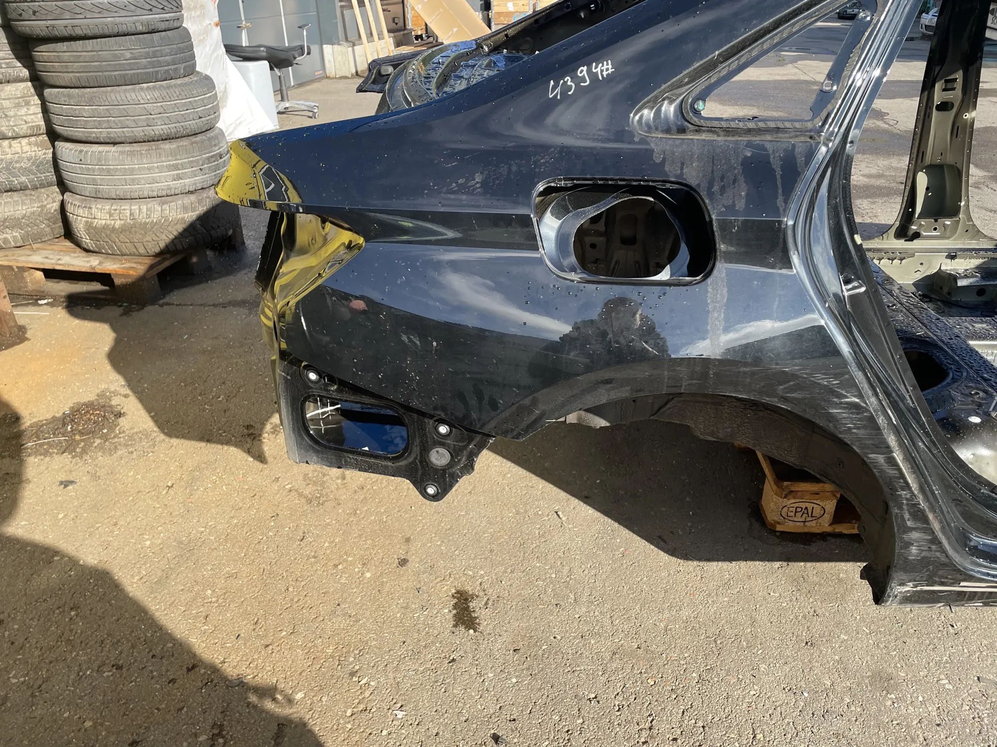 Audi A3 (8Y)  Rear Right Quarter Panel Rear Right Quarter Panel AUDI A3 (Limousine 8YS...