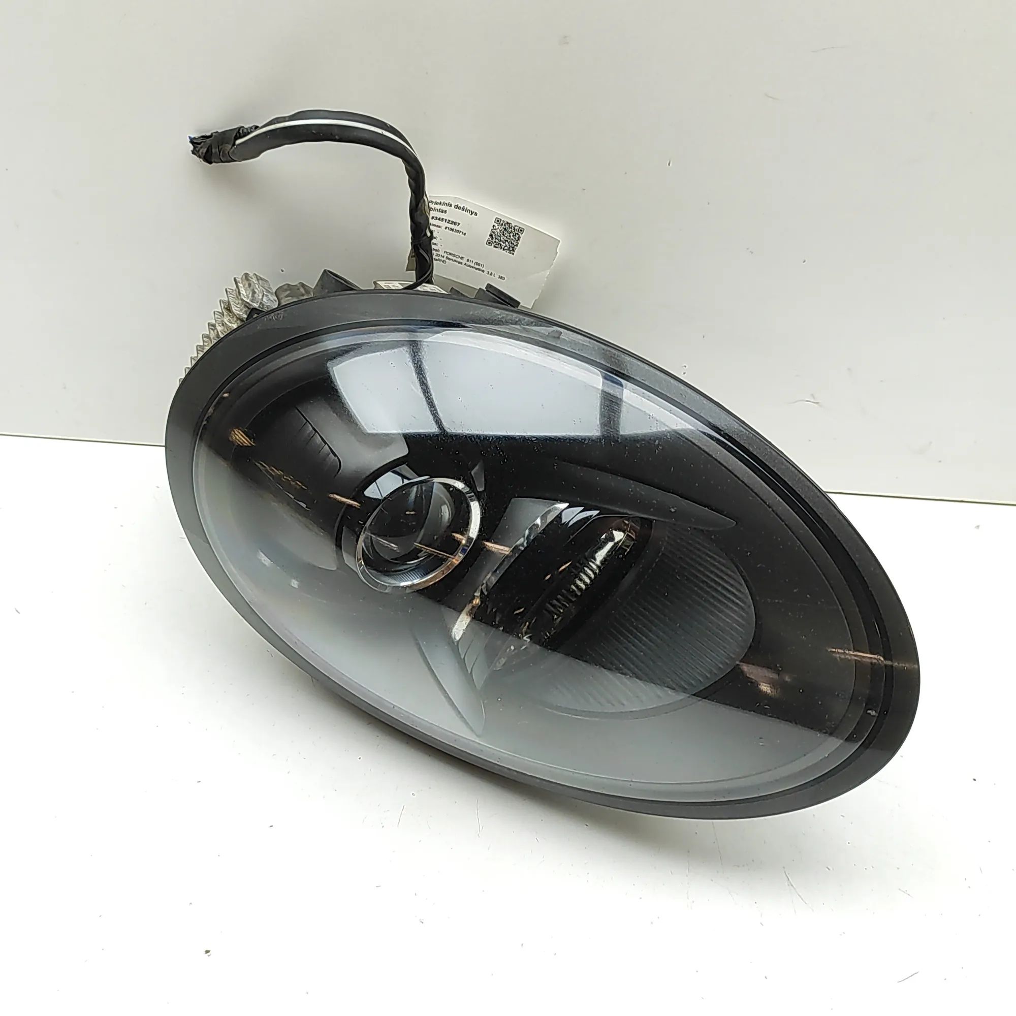 Porsche 911 (991) Front Right Headlight 99161832303, W003T21871, 99163199602 Front Righ...
