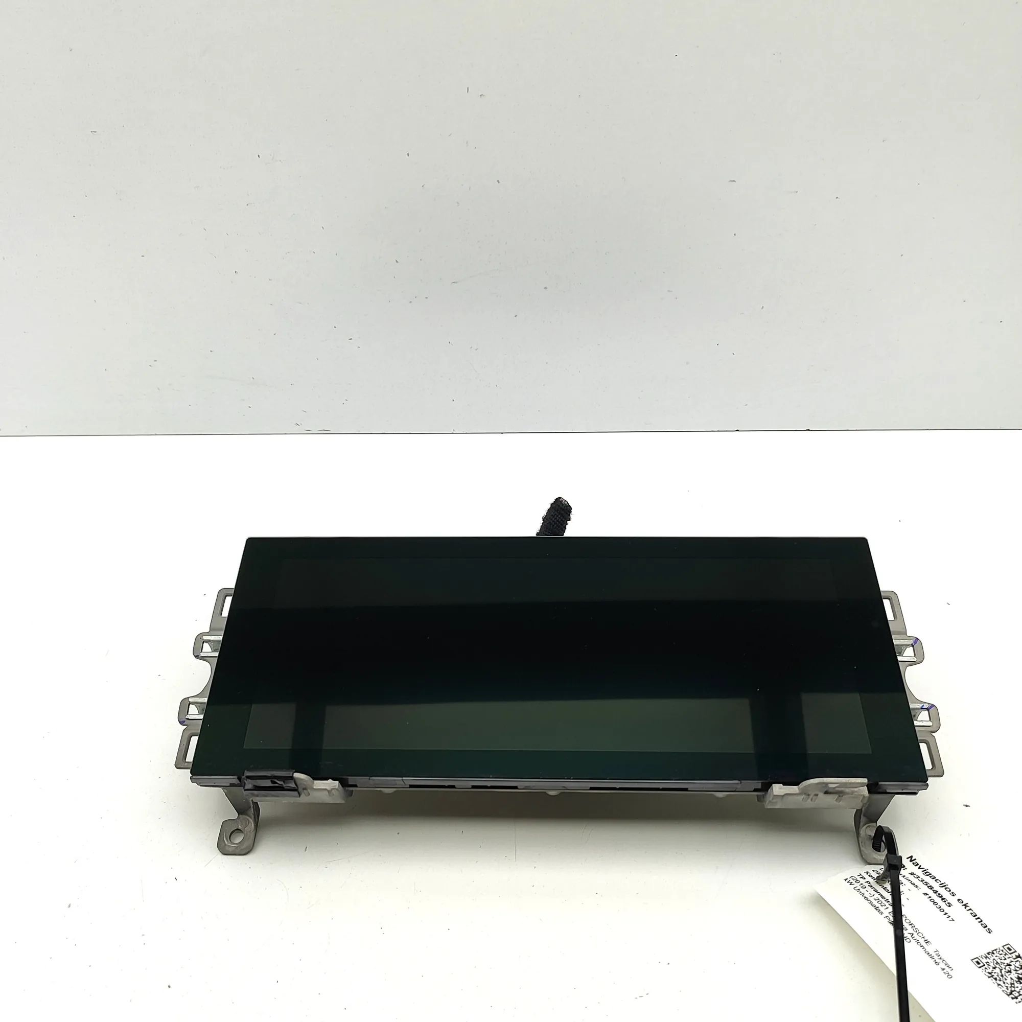 Porsche Taycan Navigation Screen Display