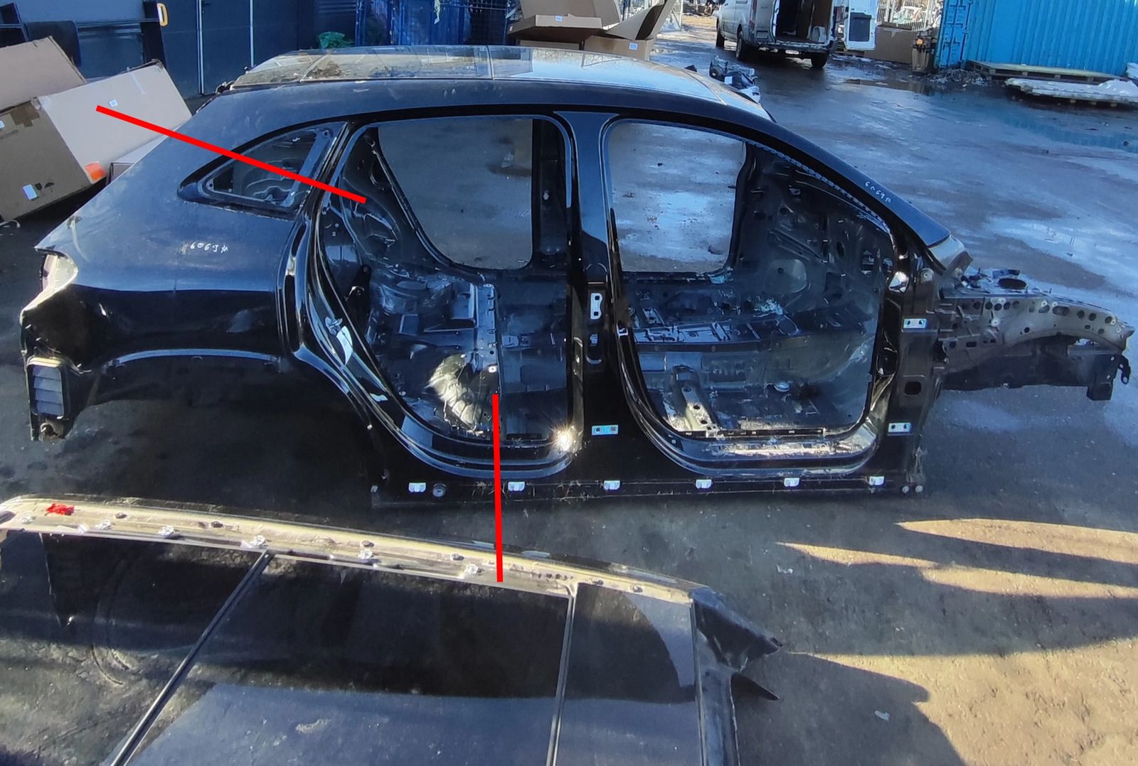 Mercedes-Benz GLA / EQA (H247) Rear Right Quarter Panel Rear Right Quarter Panel MERCEDES-BENZ GLA (H24...
