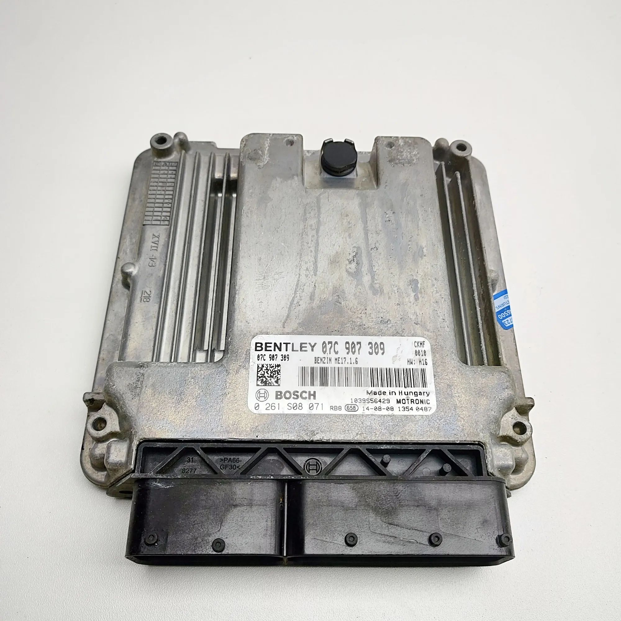 Bentley Continental GT, GTC, Flying Spur Engine Control Unit 0261S08071, 07C907309 Engine Control Unit BENTL...