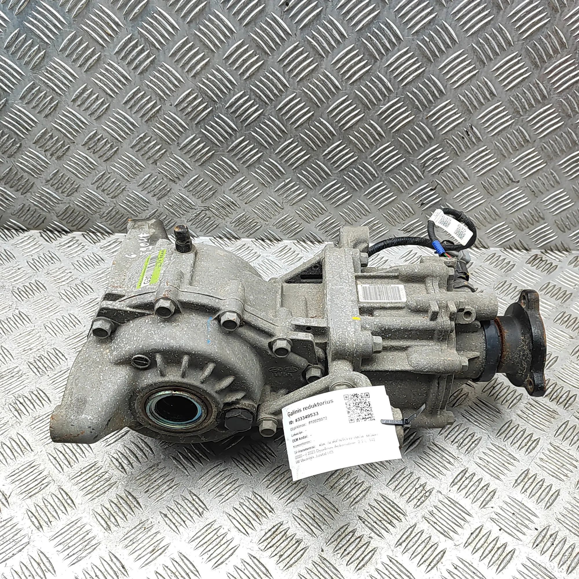 Kia Sorento tagadiferentsiaal 53000-4G300, 53000-4G100 Rear Differential KIA ...