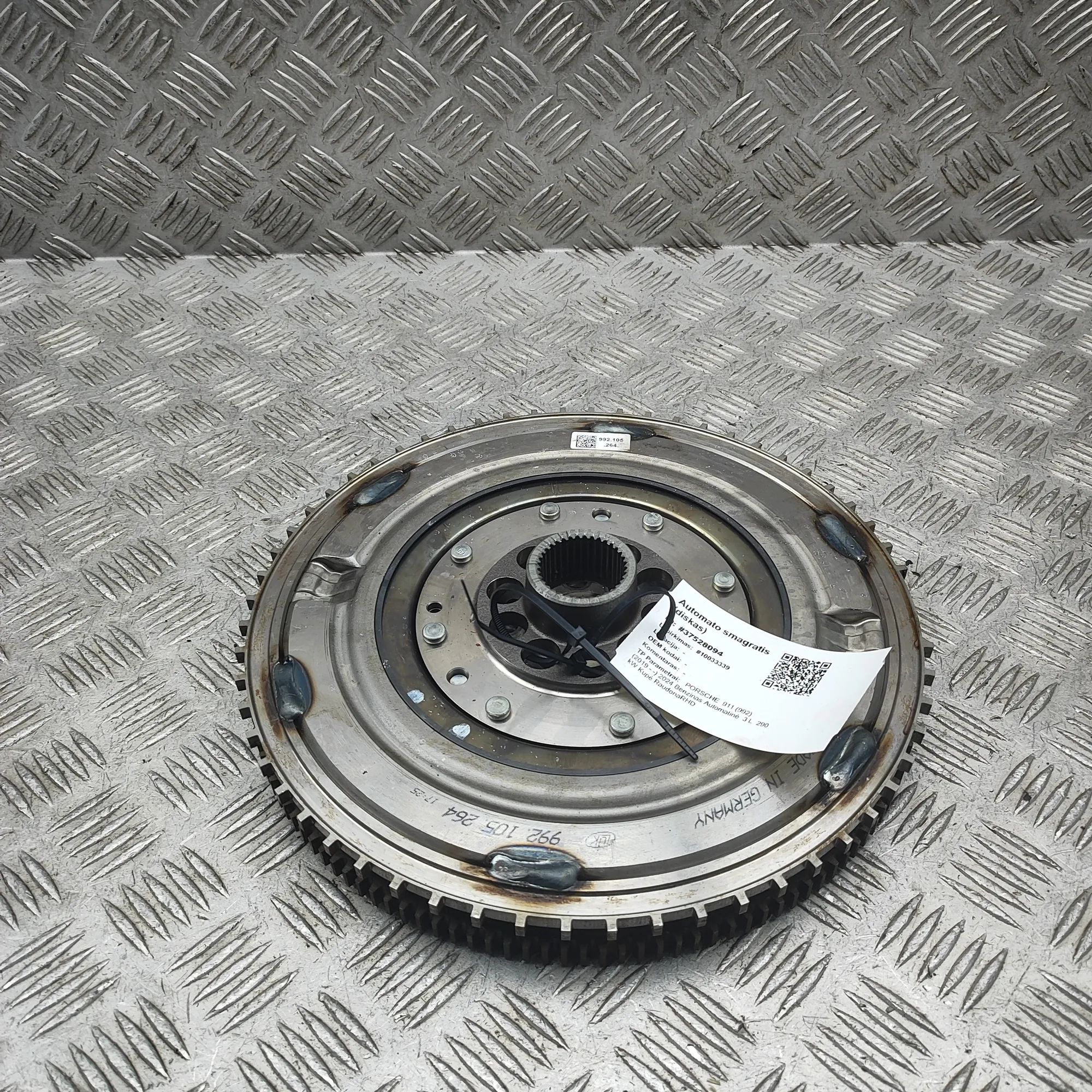 Porsche 911 (992) Flywheel Disc Automatic 992105264 Flywheel Disc Automatic PORSCHE 911 (...