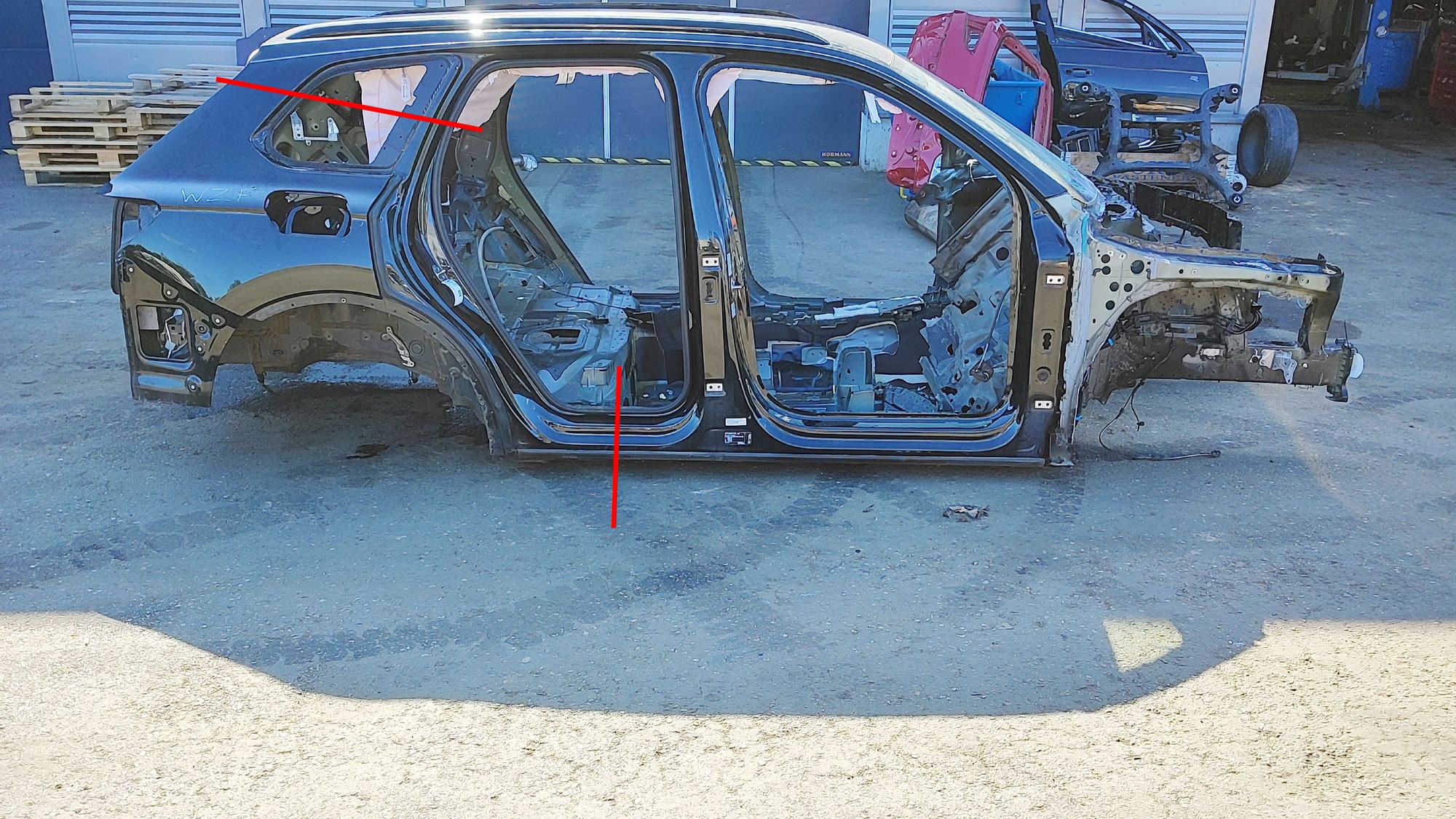 Volkswagen Touareg Rear Right Quarter Panel Rear Right Quarter Panel VW TOUAREG (CR7) (2017...