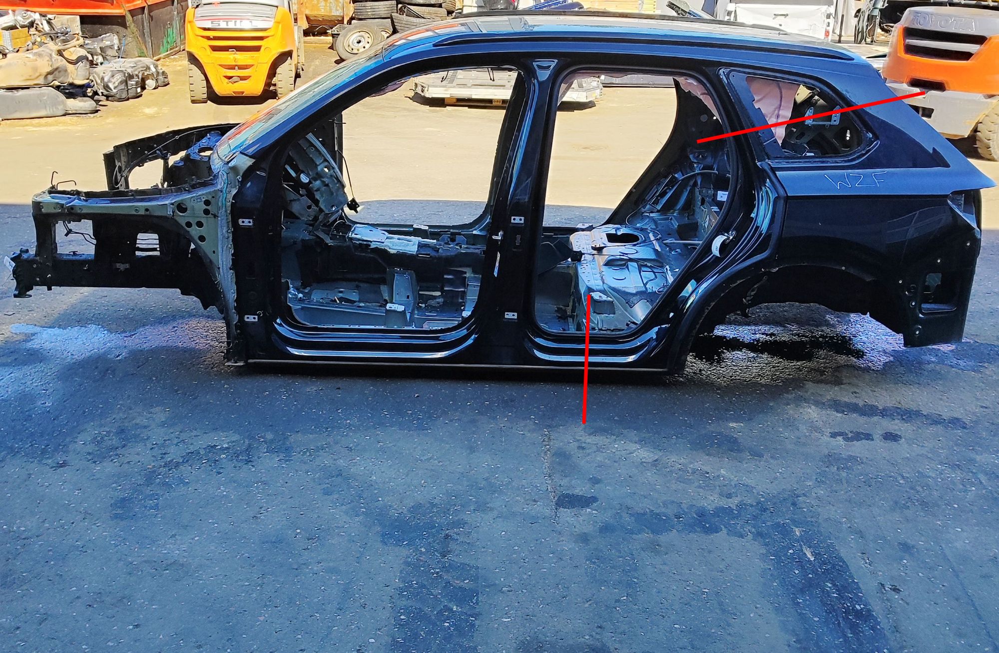 Volkswagen Touareg Rear Left Quarter Panel Rear Left Quarter Panel VW TOUAREG (CR7) (2017-...