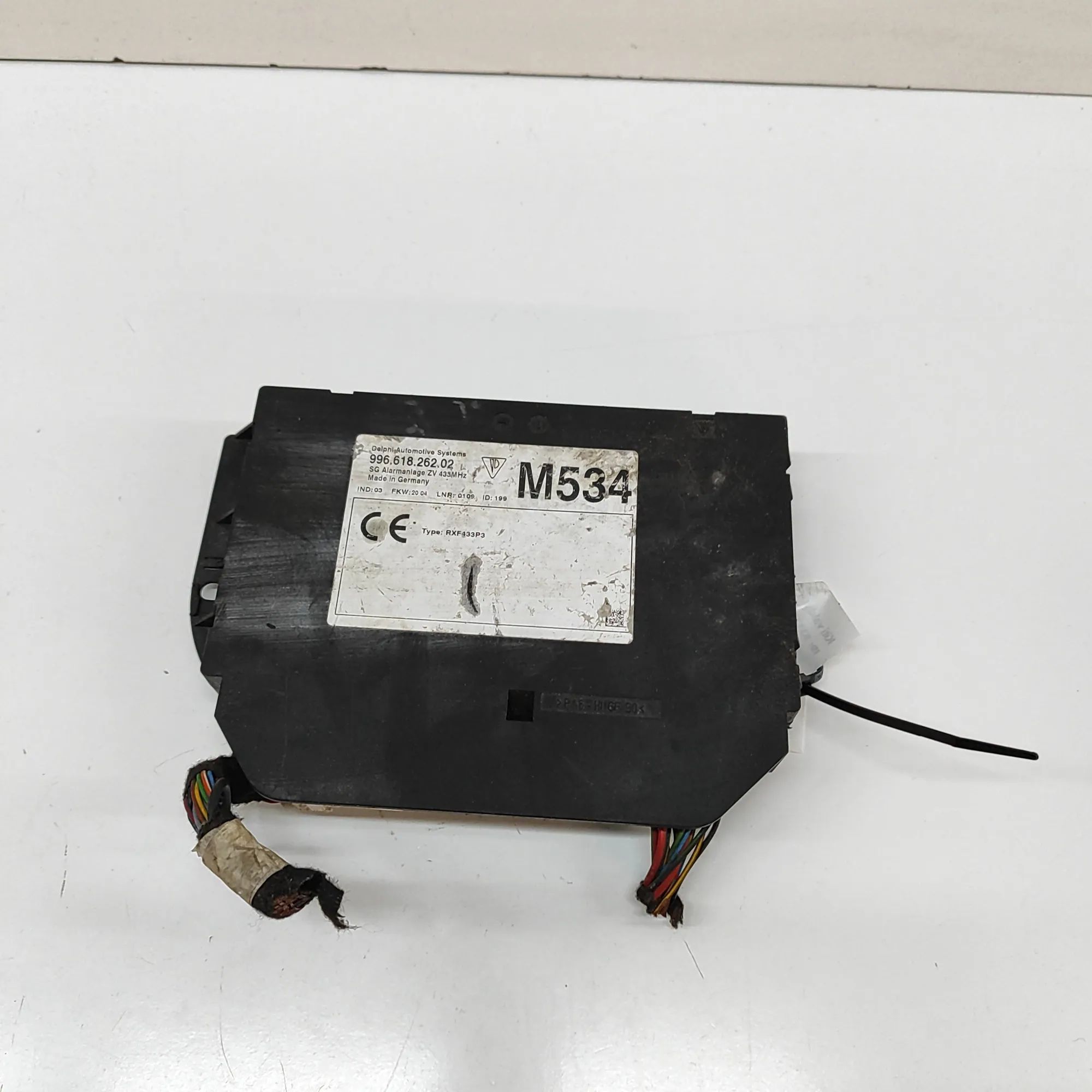 Porsche Boxster (986) Immobiliser Control Module 99661826202 Immobiliser Control Module PORSCHE ...