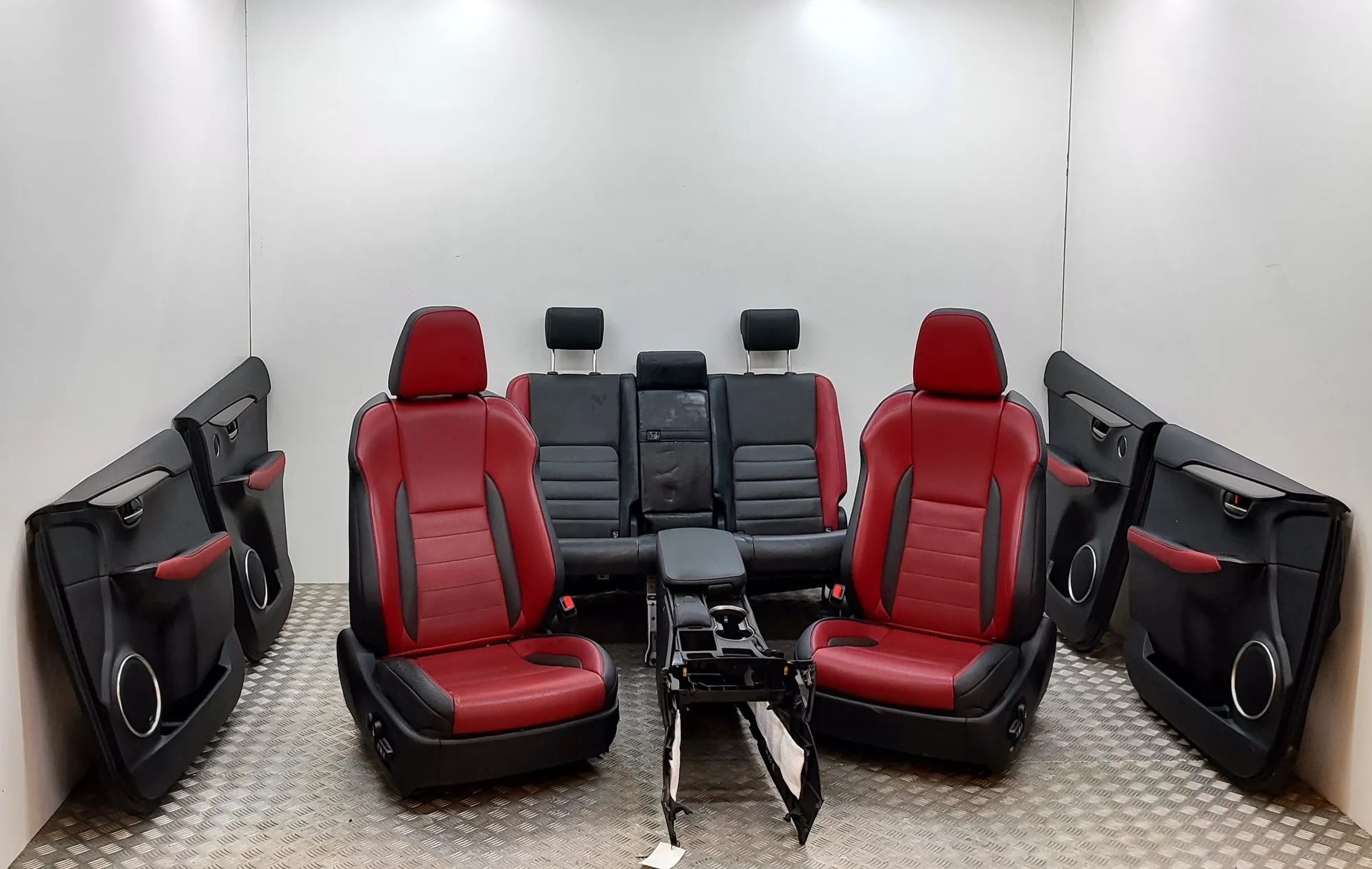 Lexus NX Interior Seats W/ Door Cards Kit 72020-78051, 71075-78111, 71017-78030, 72010-78...