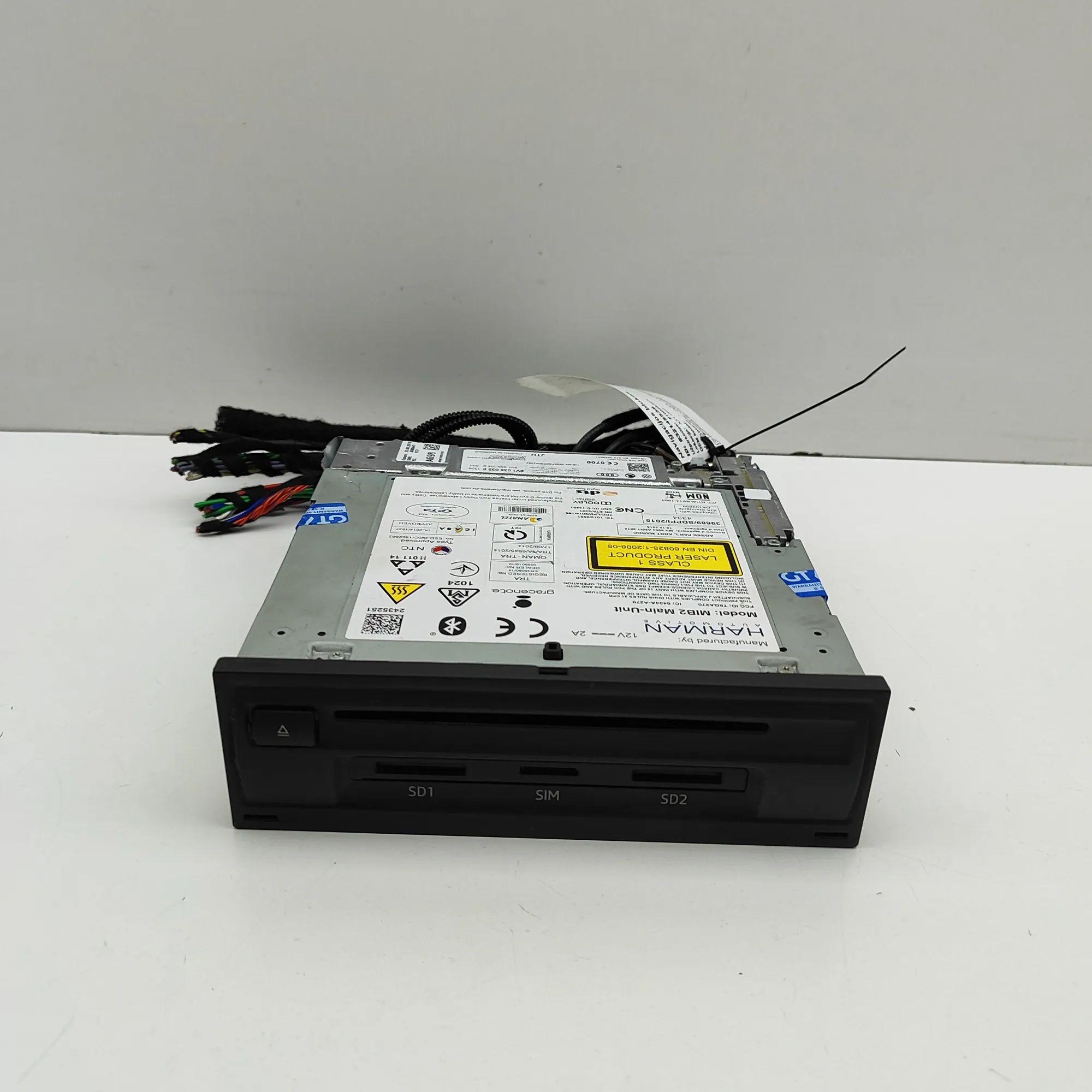 Audi A3 (8V) Navigation Control Unit 8V1035035C, 8V1035035E Navigation Control Unit ...