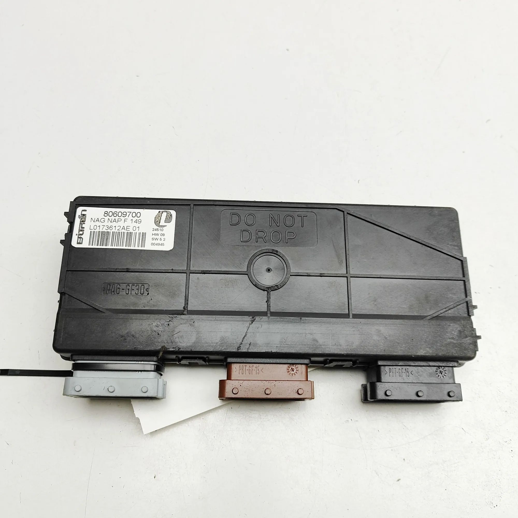 Ferrari California Front Right Seat Control Unit 80609700 Front Right Seat Control Unit FERRARI ...