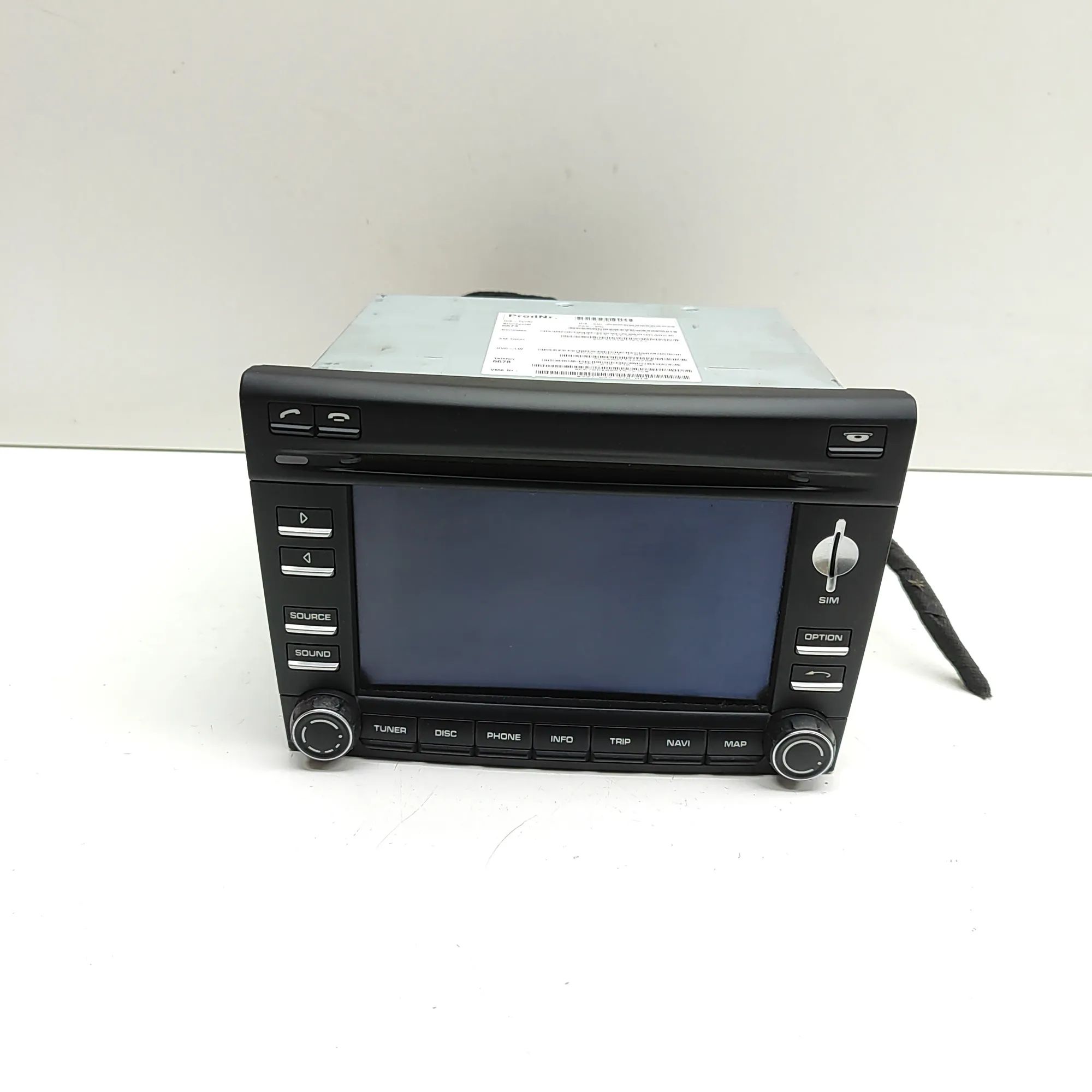 Porsche Boxster (987) Music Navi CD Radio Player Head Unit 7PP919193AF, 7PP035730A, 99764297001, 997642170...