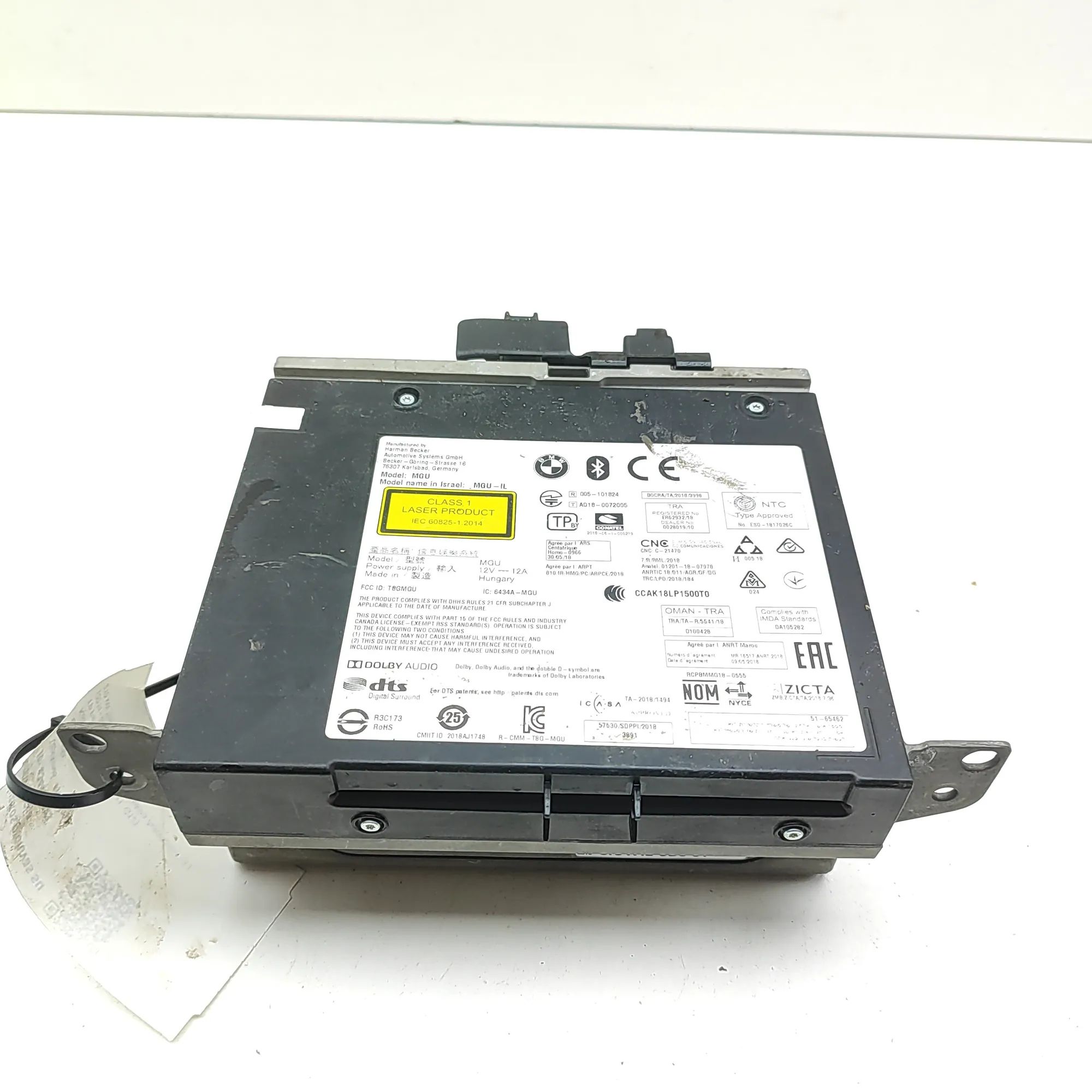 BMW 7 (G11 / G12) Music Navi CD Radio Player Head Unit 5A42CD3 Music Navi CD Radio Player Head Unit BM...