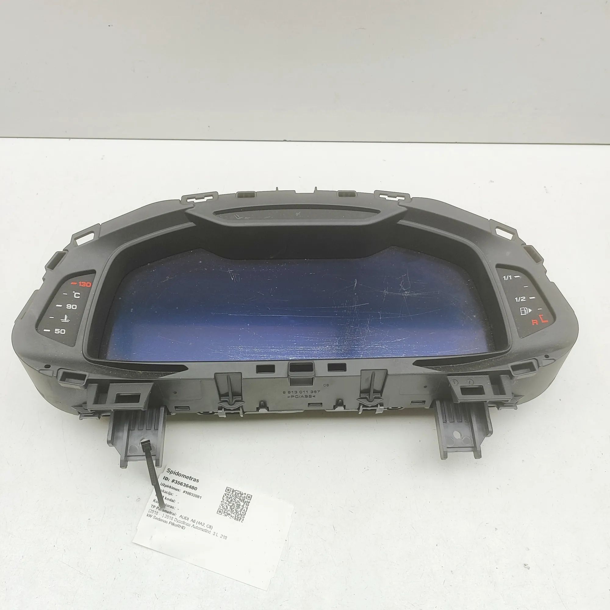 Audi A6 (C7) Instrument Cluster Speedometer 0263749030, 4K0920790A Instrument Cluster Speed...