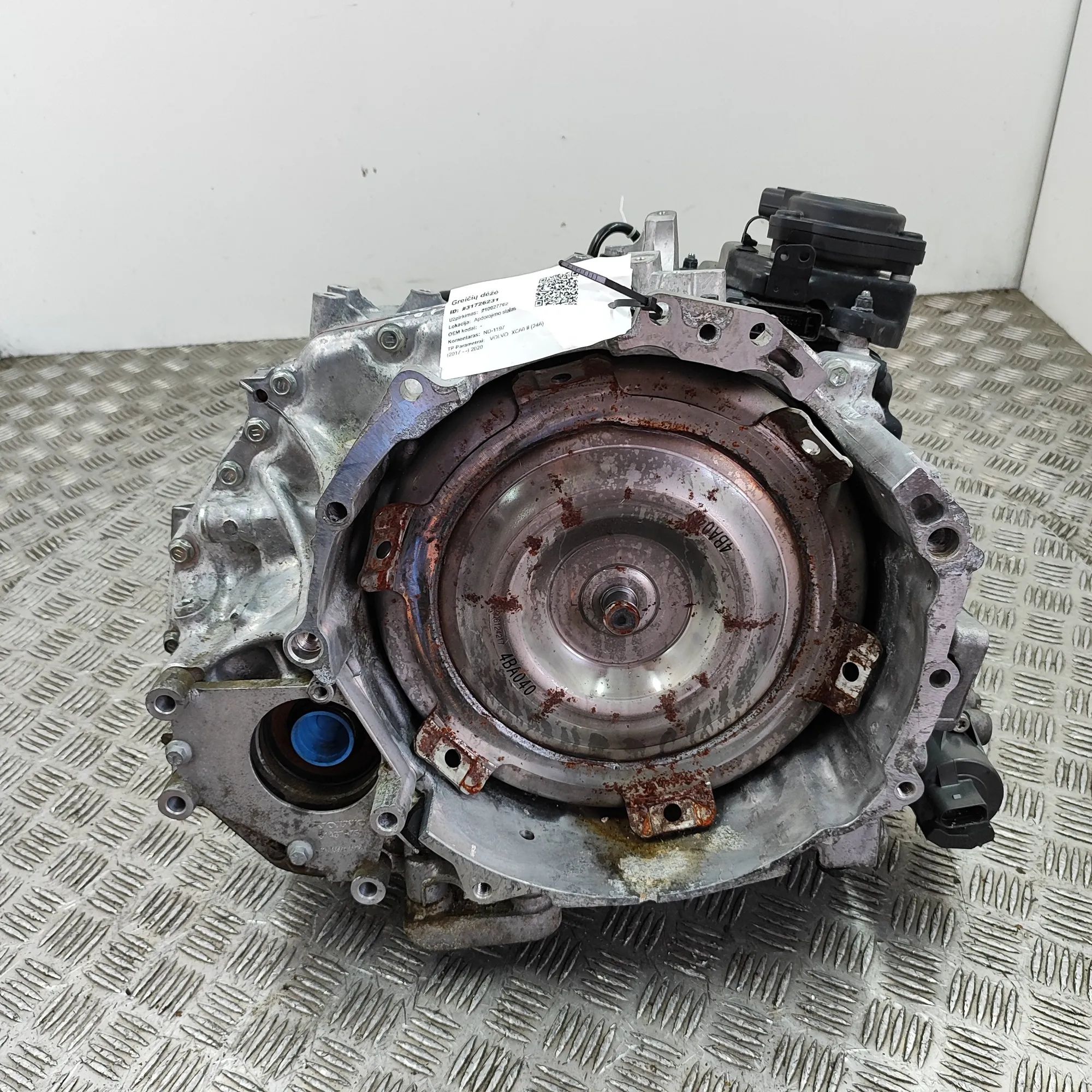 Volvo XC60 Gearbox TG-81SD, 1285351, TG81SD Gearbox VOLVO XC60 (II...