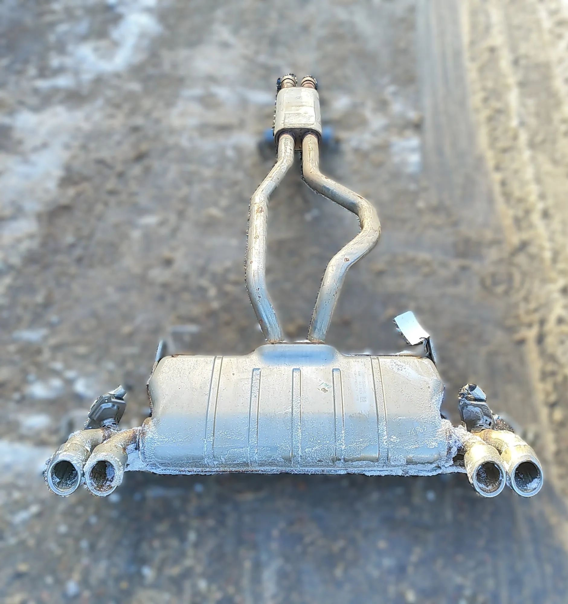 Land Rover Defender Exhaust M8B2-5K254-RE Exhaust LAND ROVER DEFENDER (Stat...