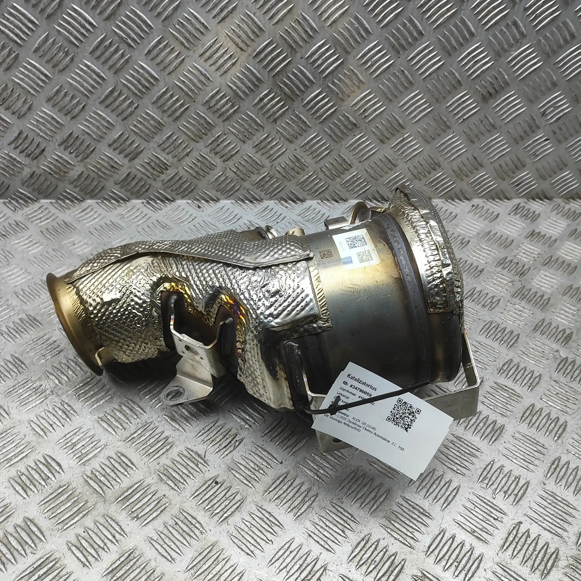 Audi Q5 (GU) Catalyst Converter 05L131705AA Catalyst Converter AUDI Q5 (GUB) (2...