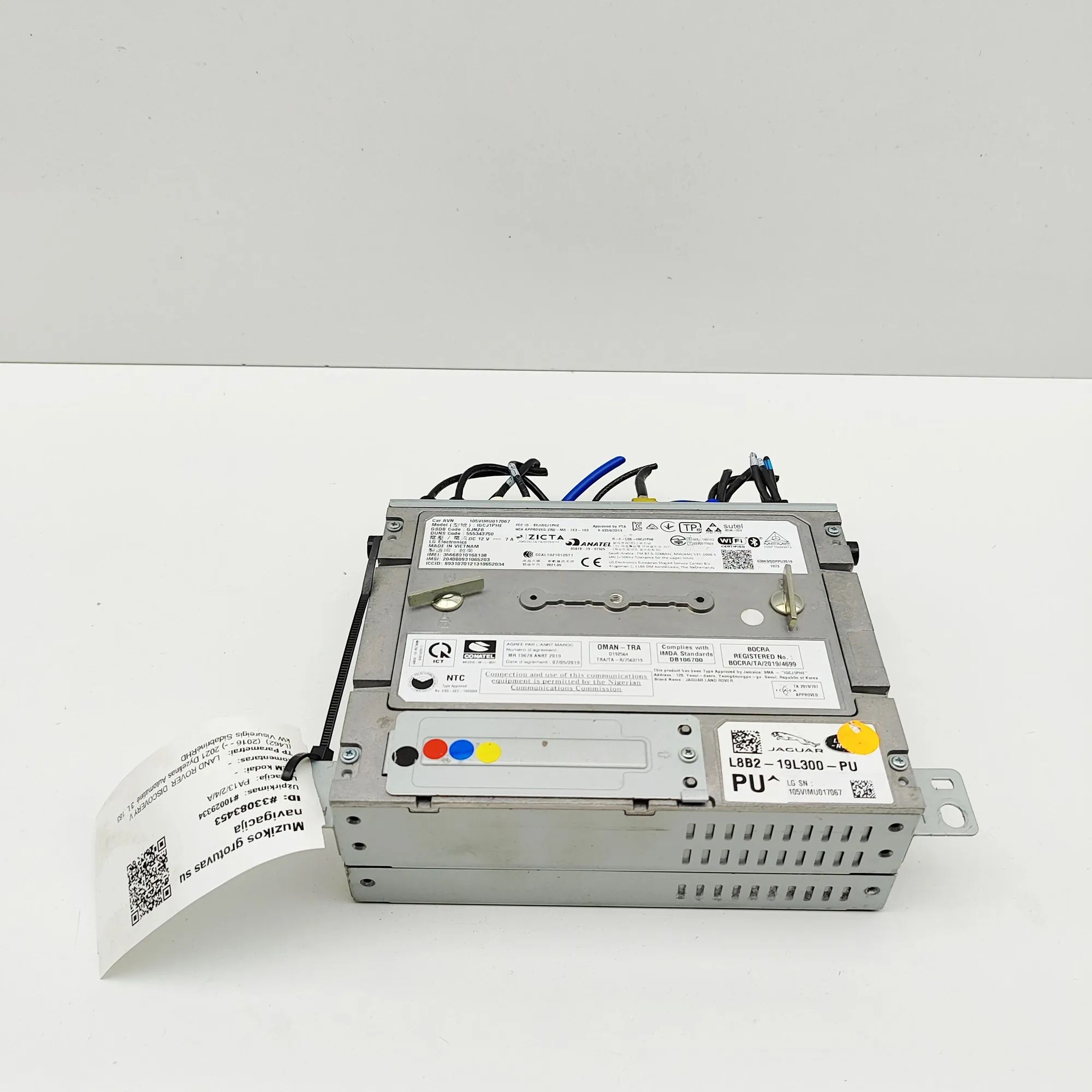 Land Rover Discovery Music Navi CD Radio Player Head Unit L8B2-19L300-PU Music Navi CD Radio Player Head ...