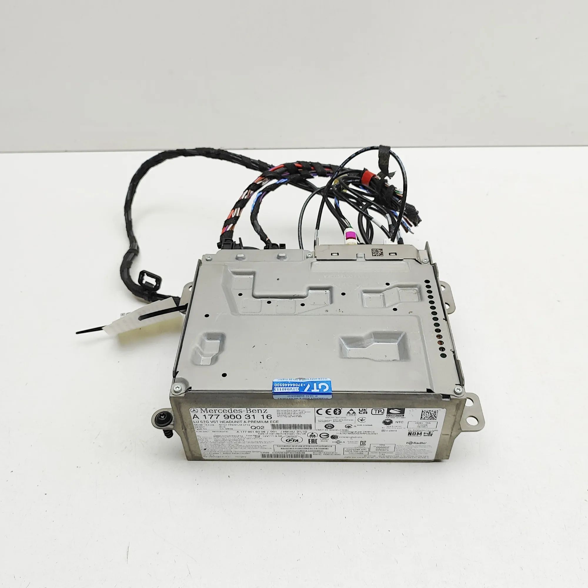 Mercedes-Benz GLE (W167) Music Navi CD Radio Player Head Unit A1779003116 Music Navi CD Radio Player Head Uni...