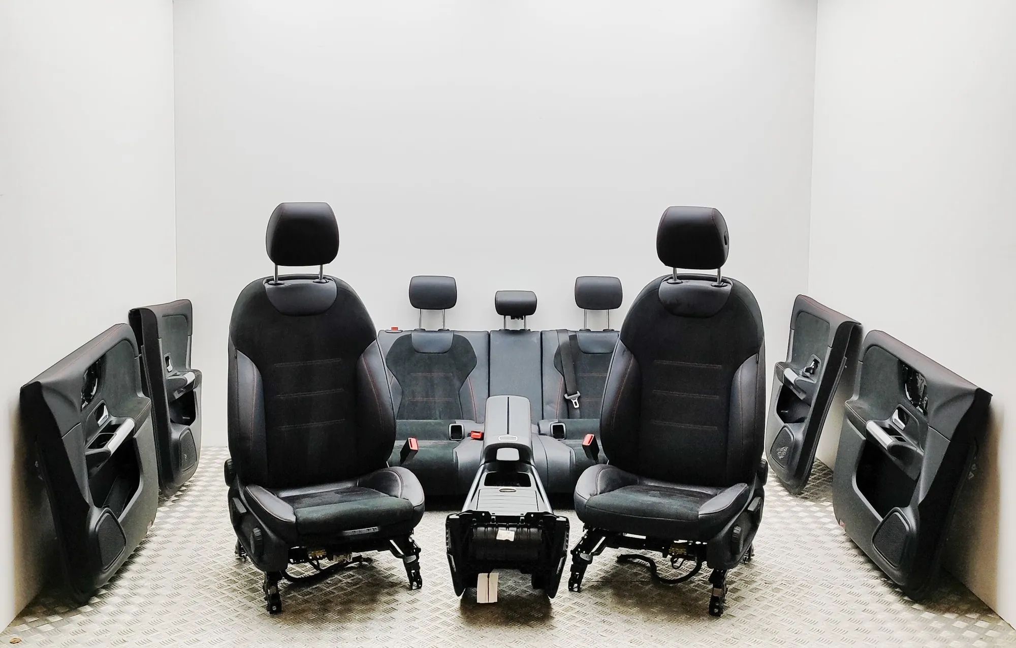 Mercedes-Benz GLA / EQA (H247) Interior Seats W/ Door Cards Kit A2479202100, A2479202200, A2479207200 Interior ...