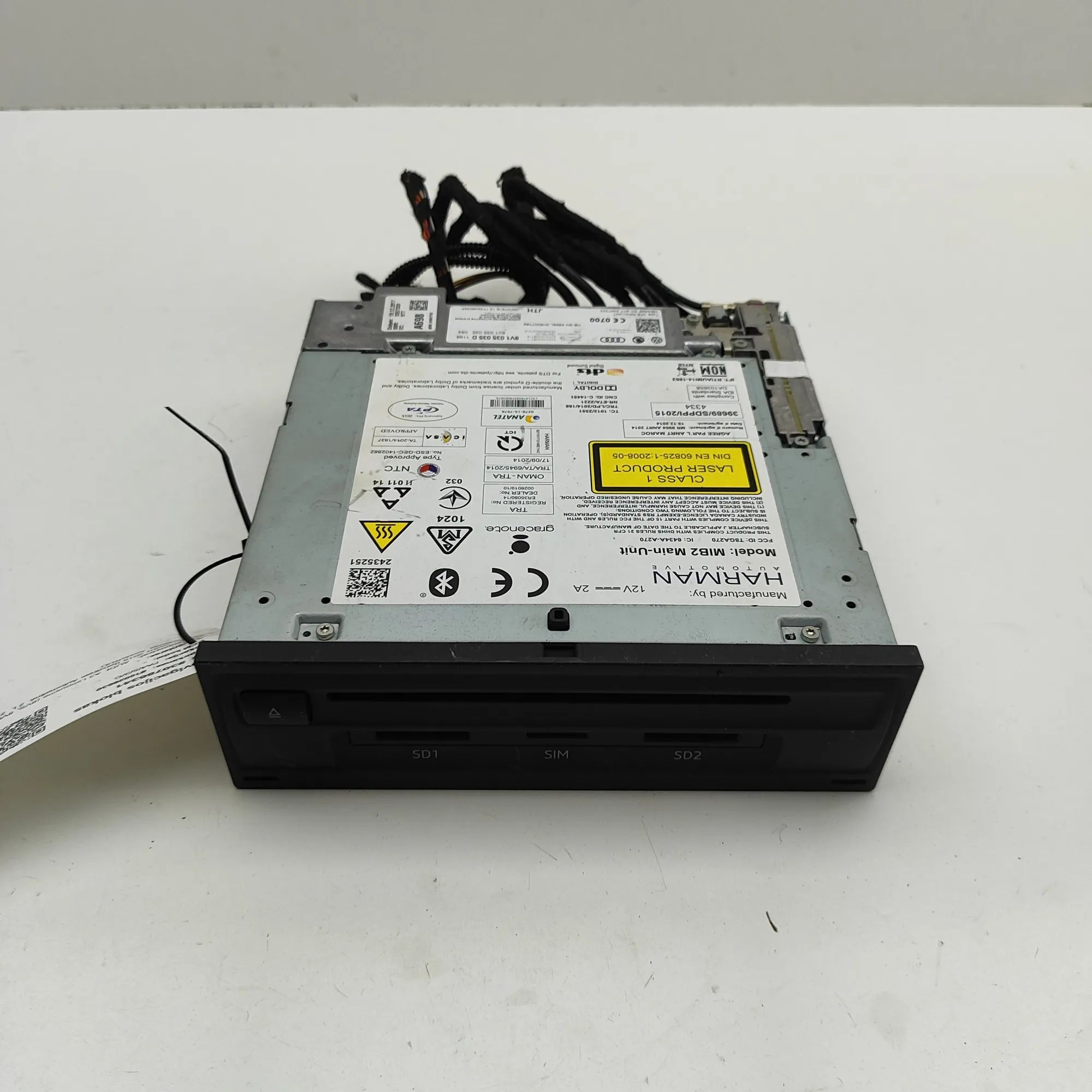 Audi A3 (8V) Navigation Control Unit 8V1035035, 8V1035035D Navigation Control Unit A...