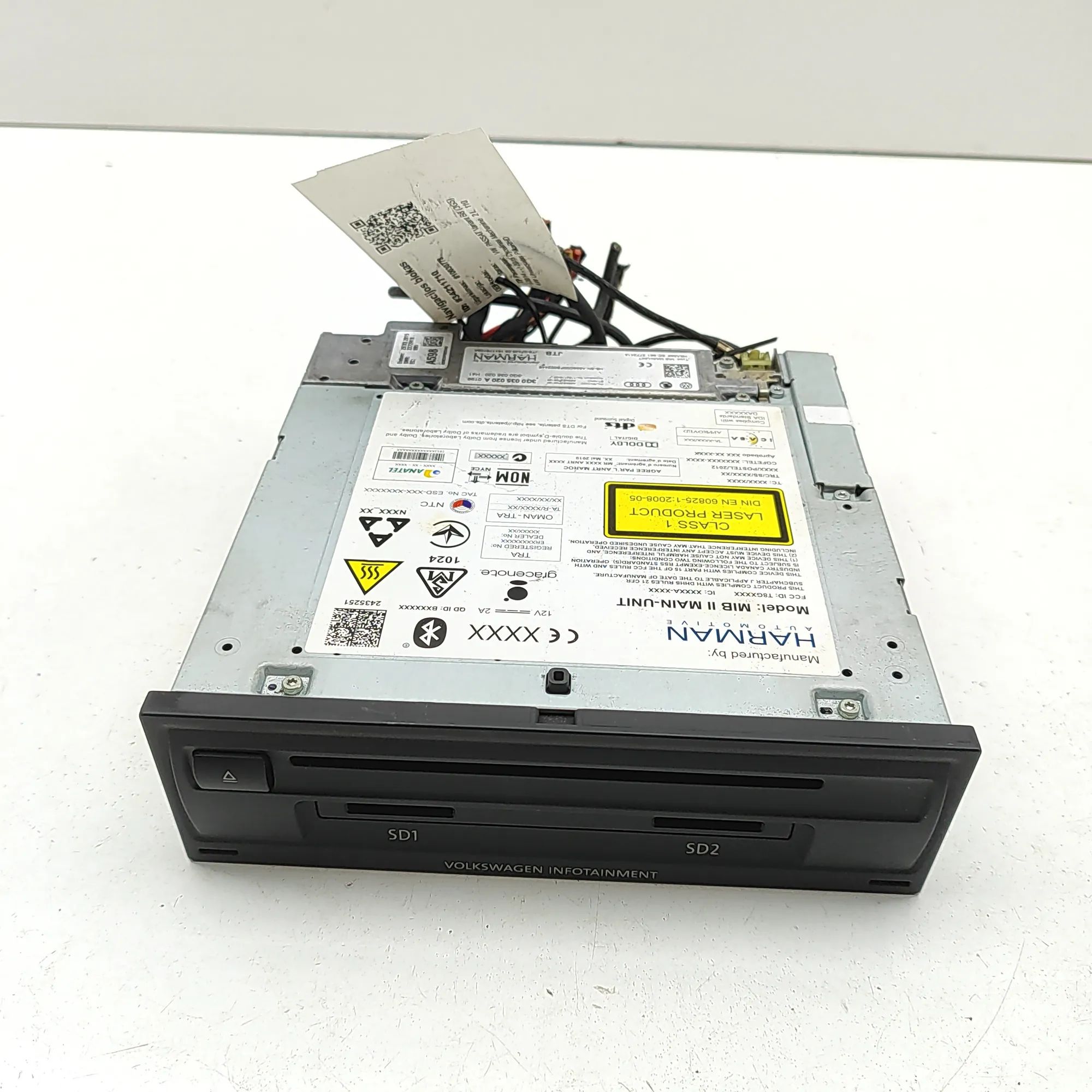 Volkswagen Passat (B8) Navigation Control Unit 3G0035020, 3G0035020A Navigation Control Unit V...