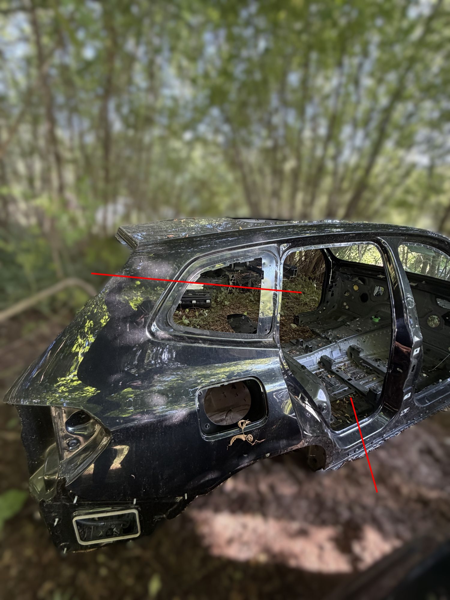 BMW X3 / iX3 (G01) Rear Right Quarter Panel Rear Right Quarter Panel BMW IX3 (G08) (2020-.....