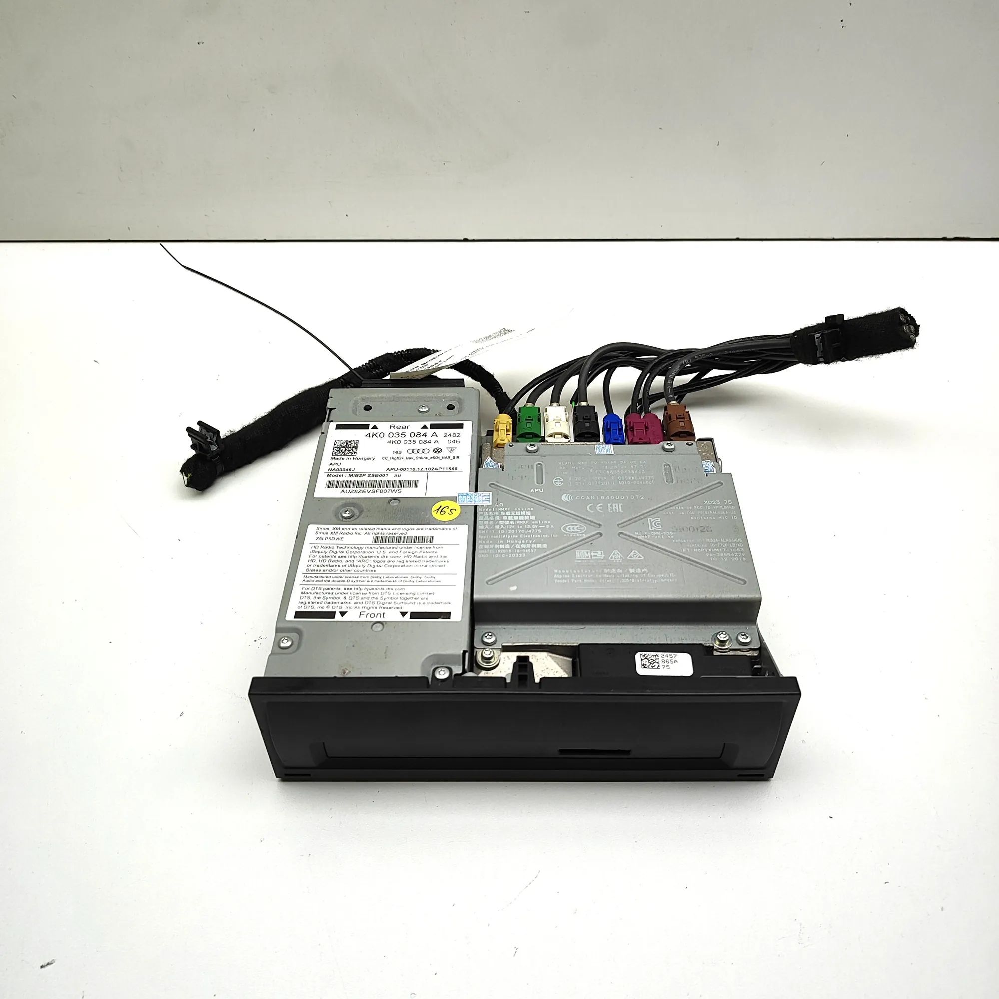 Audi Q8 Navigation Control Unit MIB2PZSB001, 4K0035084A Navigation Control Unit...