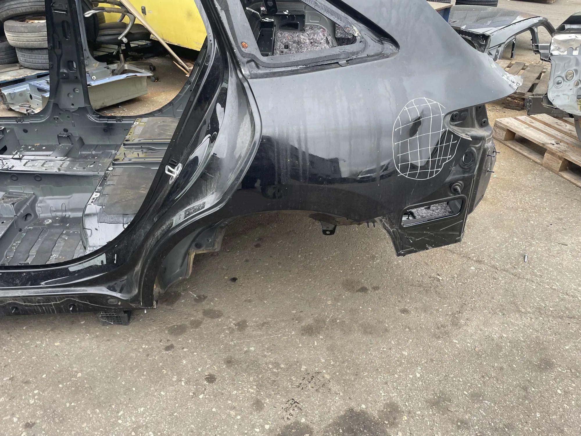 Mercedes-Benz EQC (N293) Rear Left Quarter Panel Rear Left Quarter Panel MERCEDES-BENZ EQC (2020...