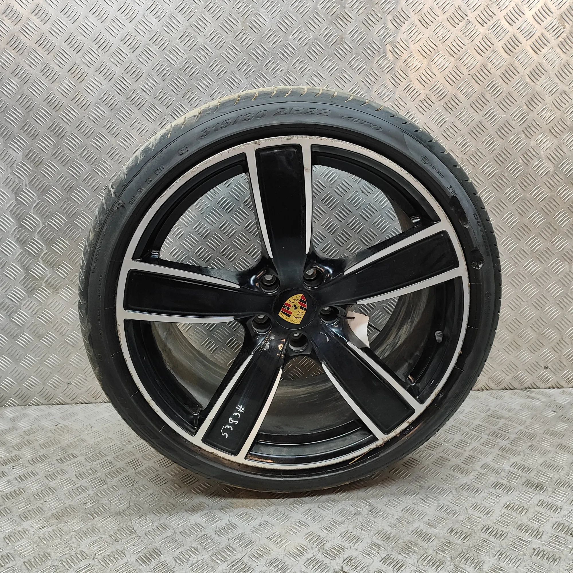 Porsche Cayenne Alloy Wheel 9Y3.601.025.T, 9Y3601025T Alloy Wheel PORSCHE C...