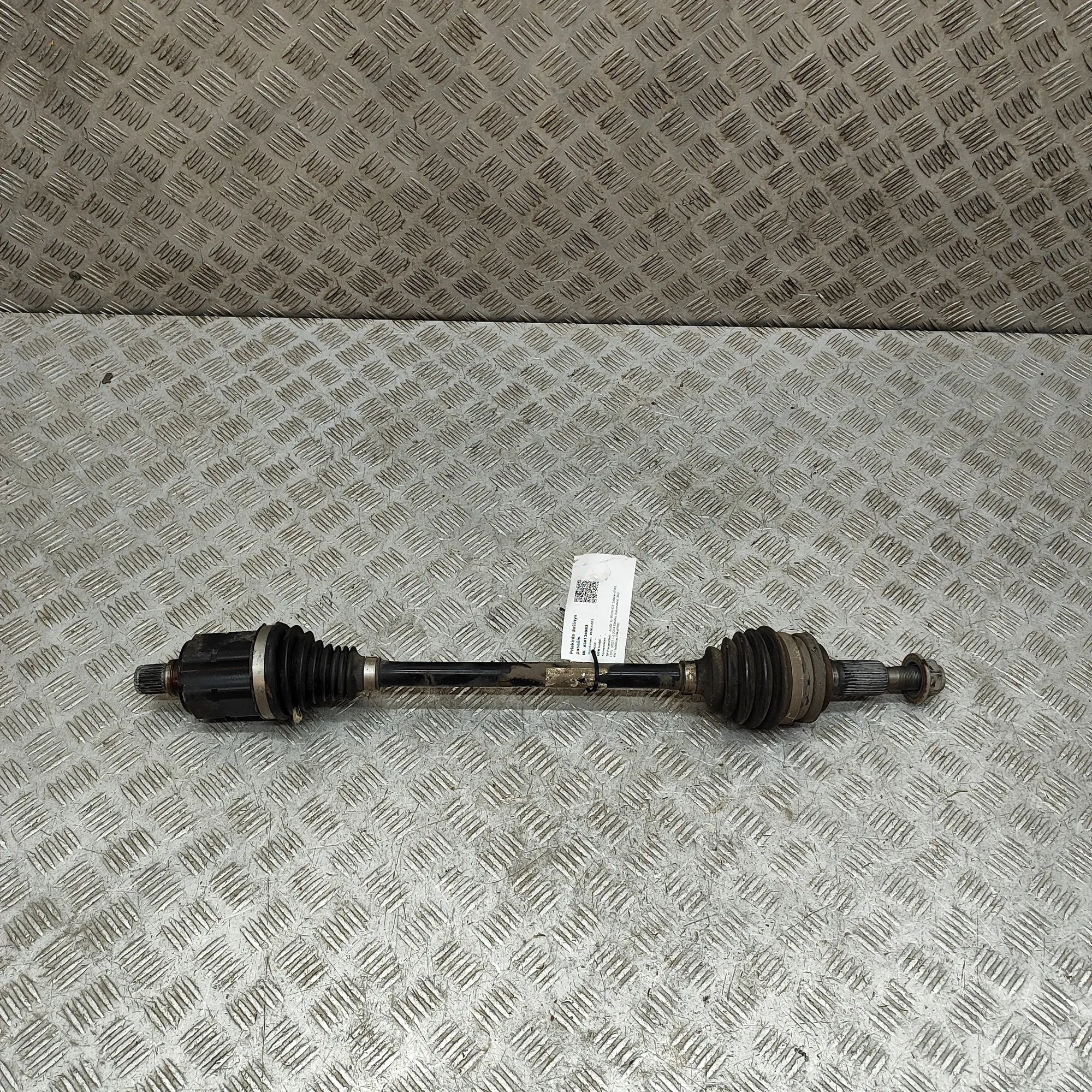 Audi e-tron GT (FW) Front Right Driveshaft 9J1407271Q Front Right Driveshaft AUDI E-TRON G...