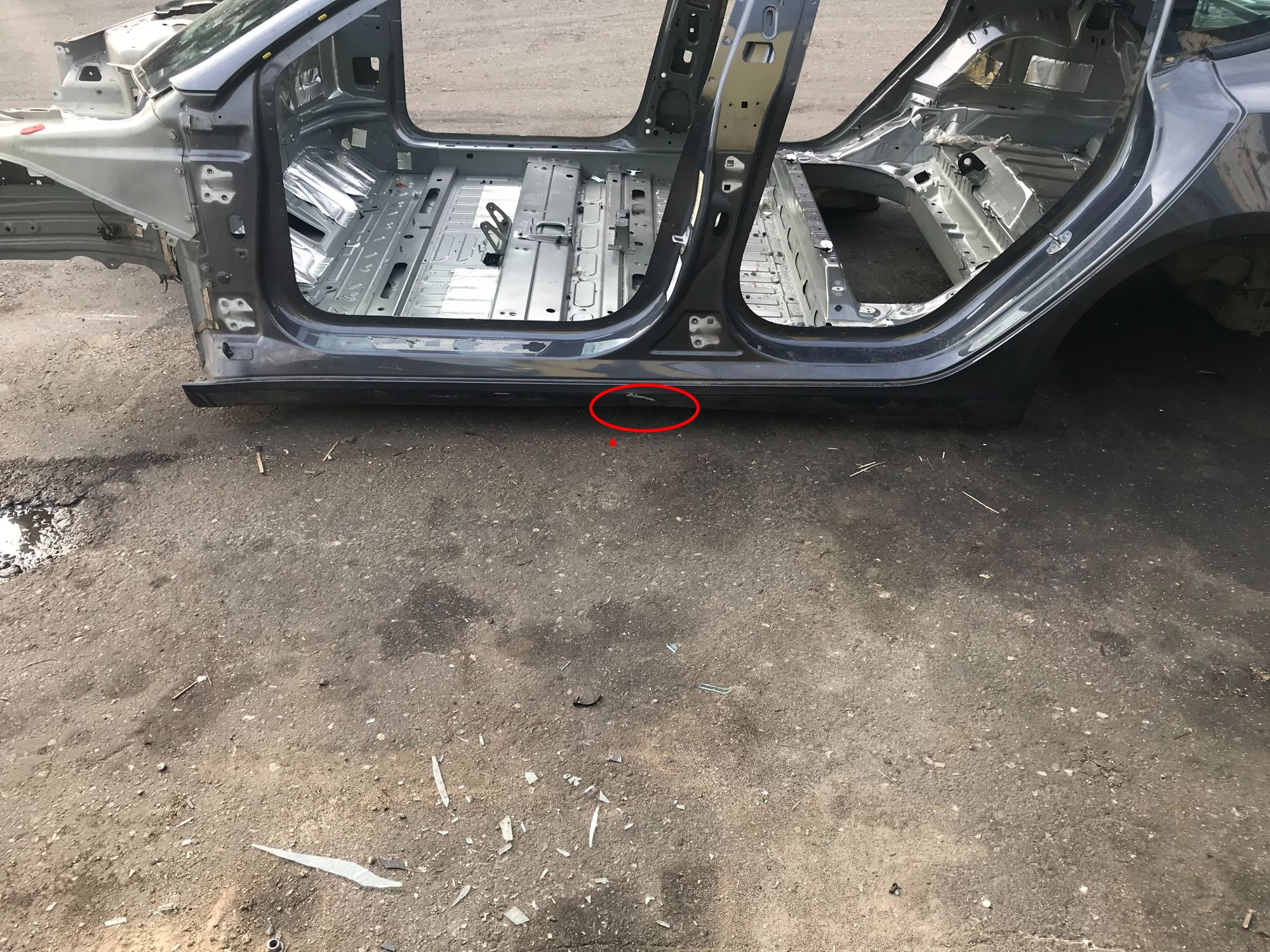 Tesla Model 3 Left Side Sideskirt Left Side Sideskirt TESLA MODEL 3 (2018-...)

G...