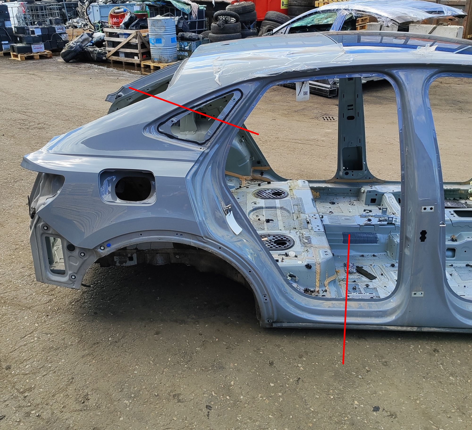 Audi Q3 (F3) Rear Right Quarter Panel Rear Right Quarter Panel AUDI Q3 (Sportback F3N...