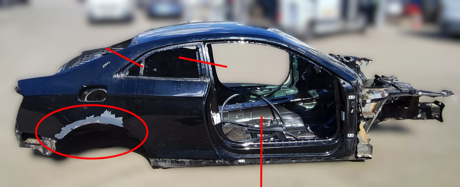 Audi A5 (B9) Rear Right Quarter Panel Rear Right Quarter Panel AUDI A5 (F53) (2016-.....