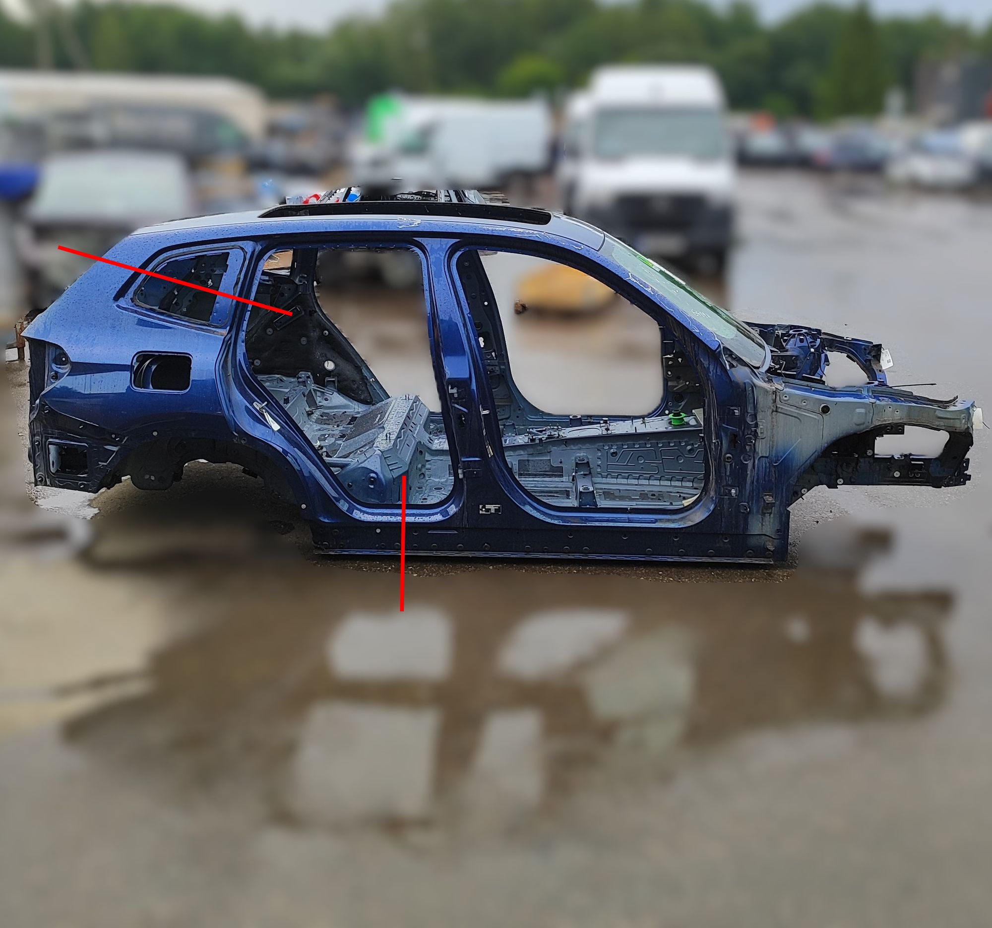 BMW X3 / iX3 (G01) Rear Right Quarter Panel Rear Right Quarter Panel BMW IX3 (G08) (2020-.....