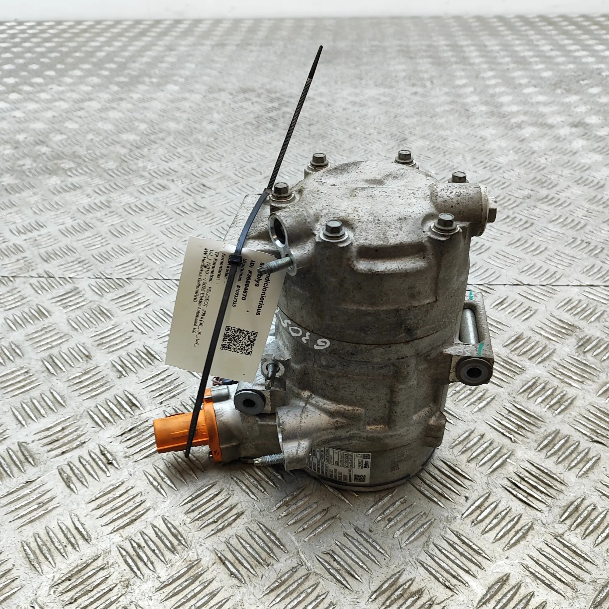 Peugeot 208 Air Condition A/C Pump 9856677380, TA68618B, 9856677280 Air Condition ...