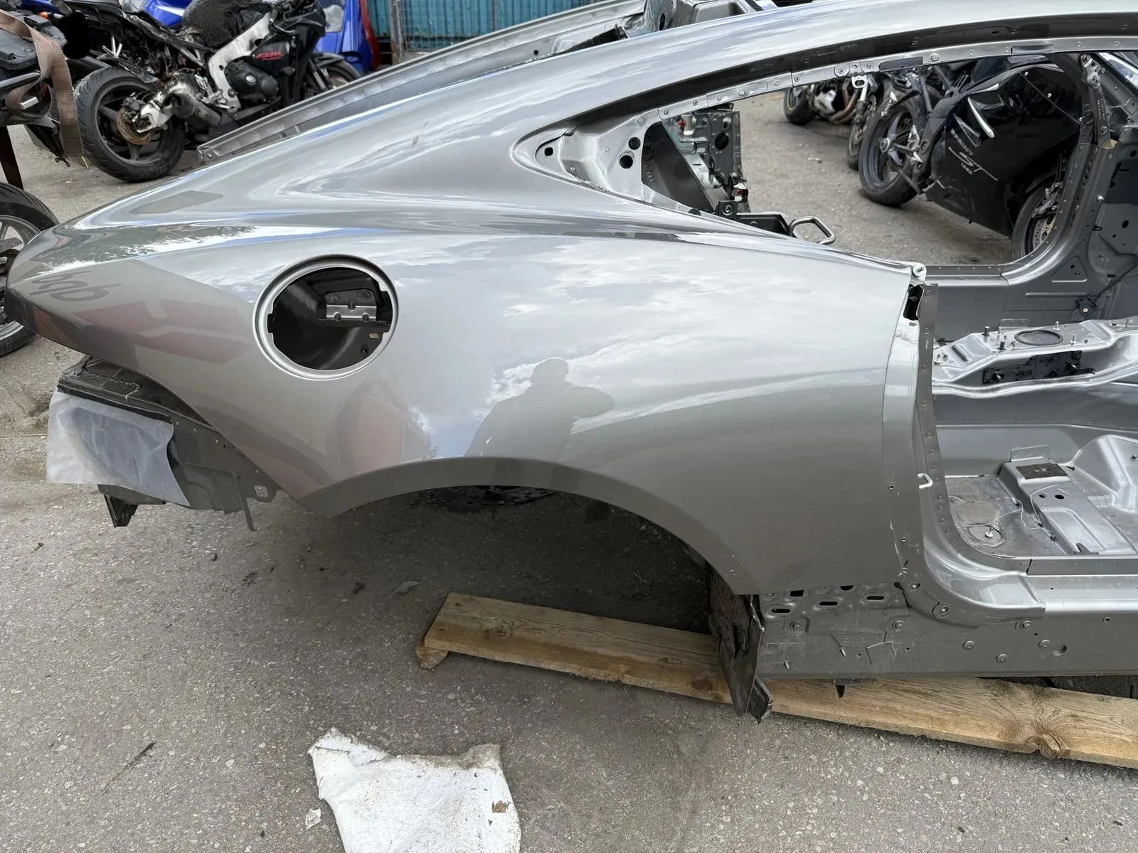 Jaguar F-Type Rear Right Quarter Panel Rear Right Quarter Panel JAGUAR F-TYPE (Coupe X...