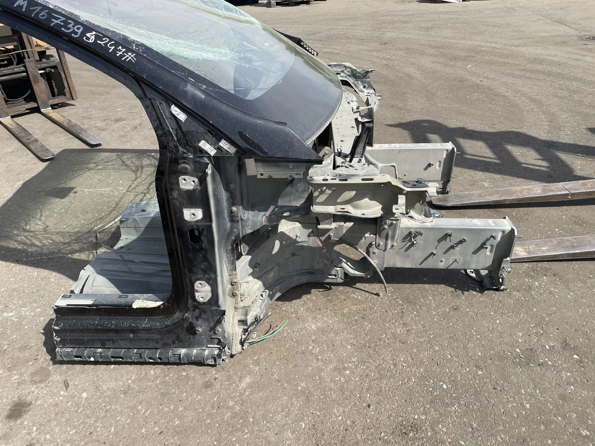 Tesla Model X Front Right Quarter Panel Front Right Quarter Panel TESLA MODEL X (2013-....