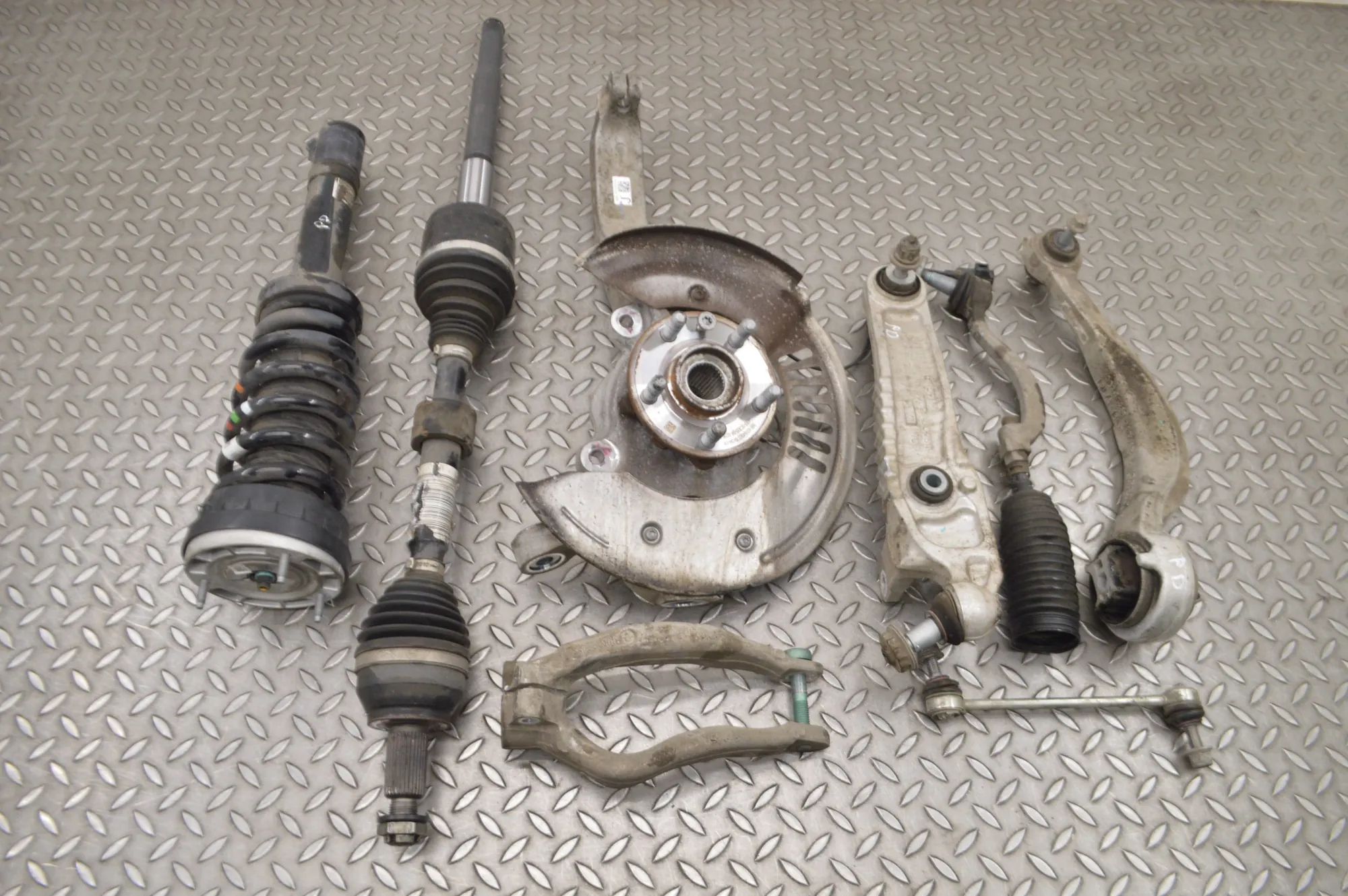 Jaguar I-Pace Front Right Suspension J9D3-18B037-AD, J9D3-3K185-BB, J9D3-3462-AA, J9...