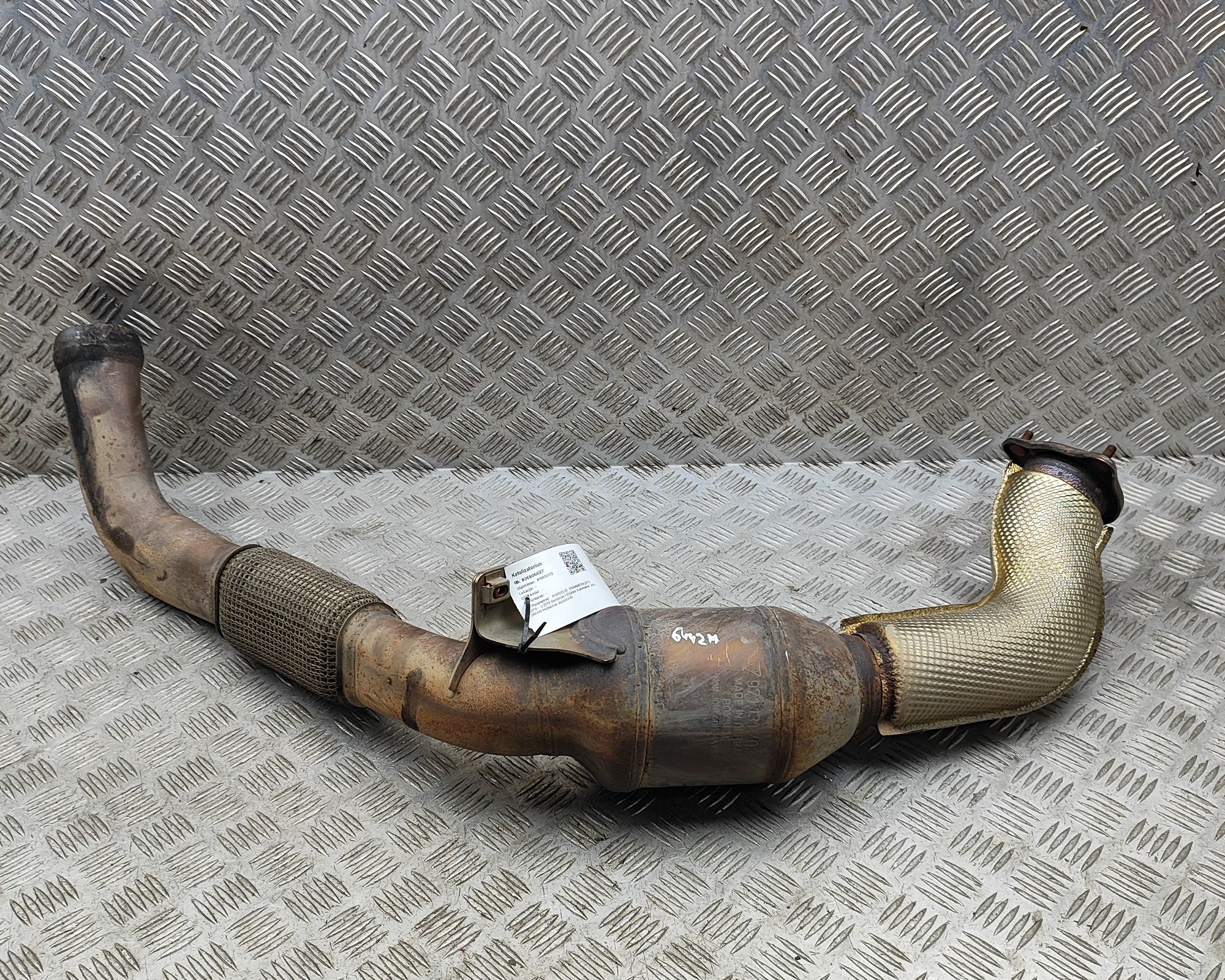 Porsche Panamera Catalyst Converter 971131703L Catalyst Converter PORSCHE PANAMERA ...