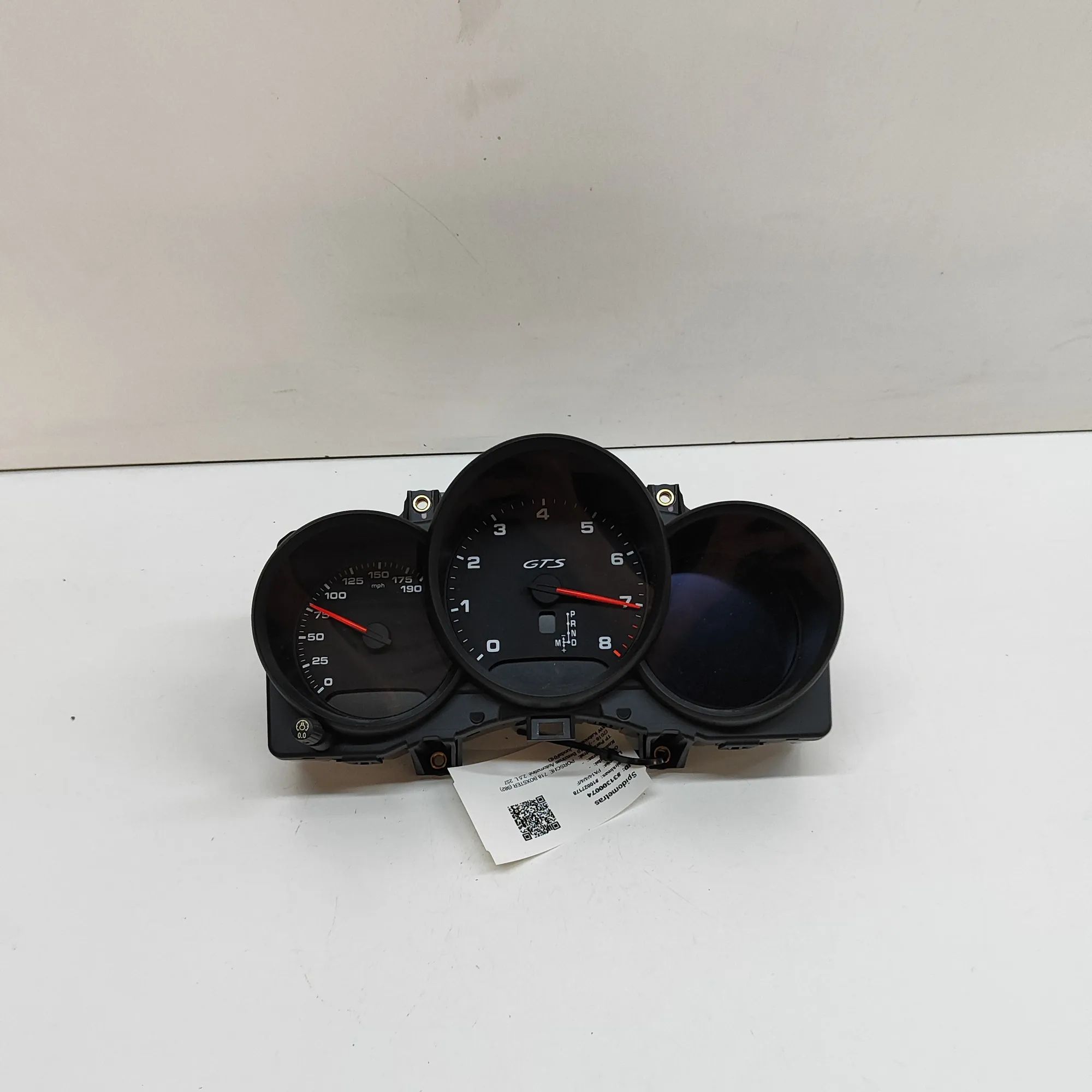 Porsche Boxster (981) Instrument Cluster Speedometer 982920951C Instrument Cluster Speedometer PORSC...