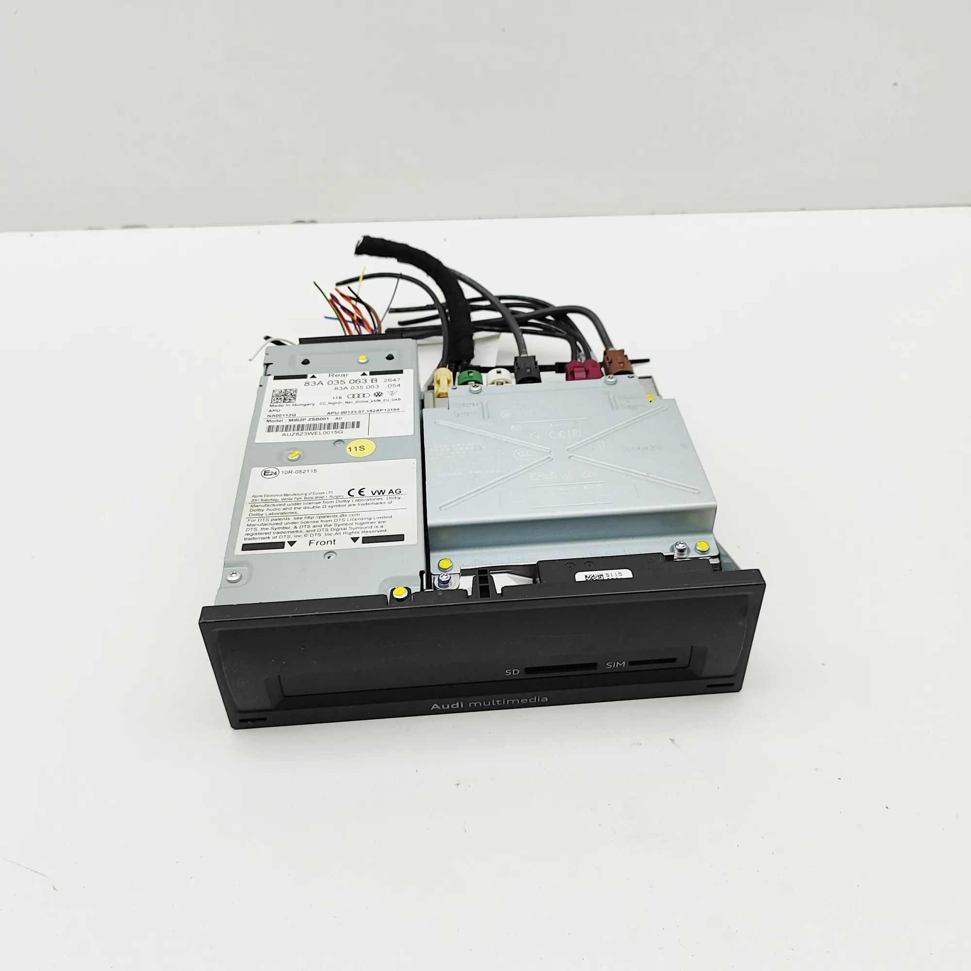 Audi Q3 (F3) Navigation Control Unit 83A035063, 83A035063B Navigation Control Unit A...