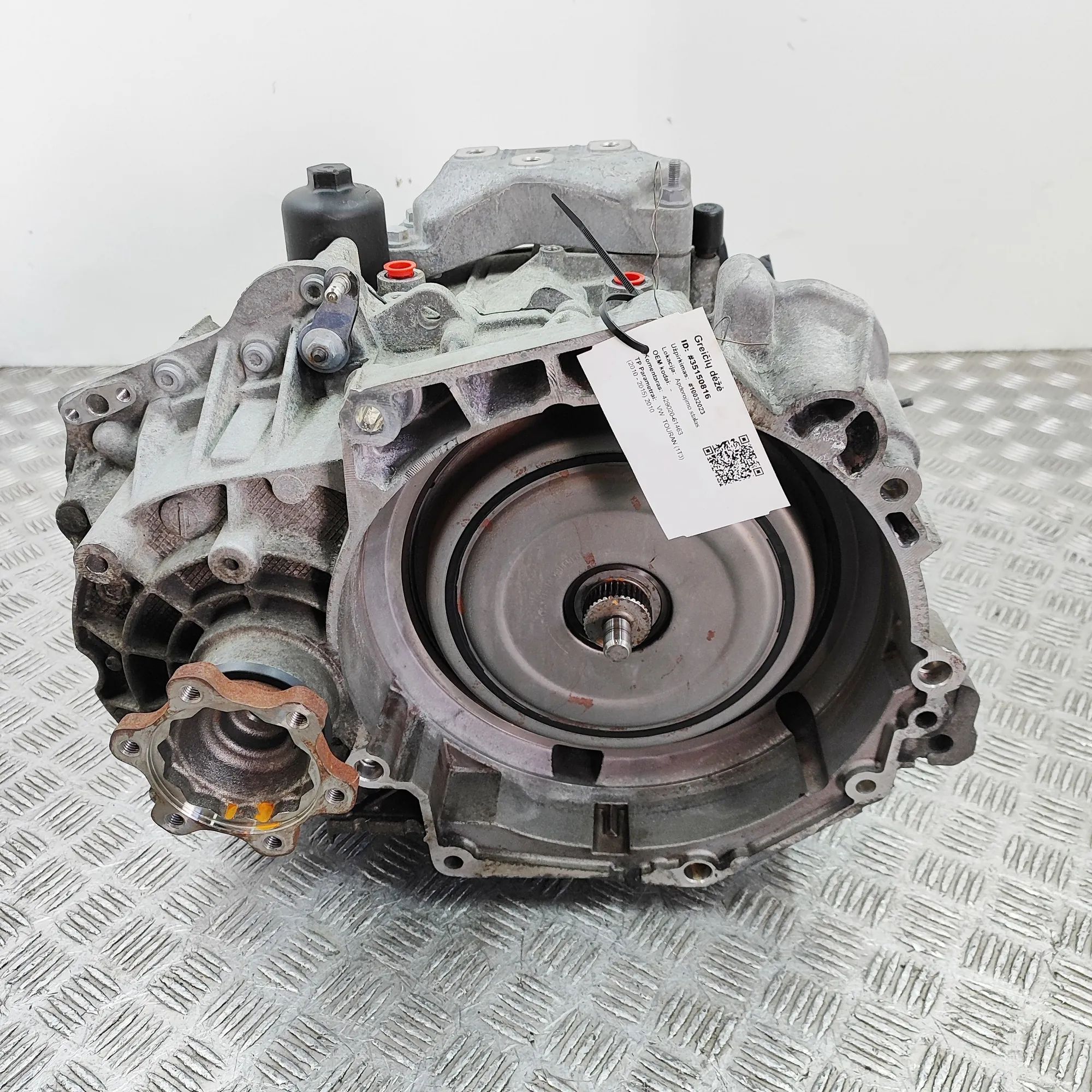 Volkswagen Touran Gearbox CFH, 02E300058M Gearbox VW TOURAN (1T3) (2010-2...