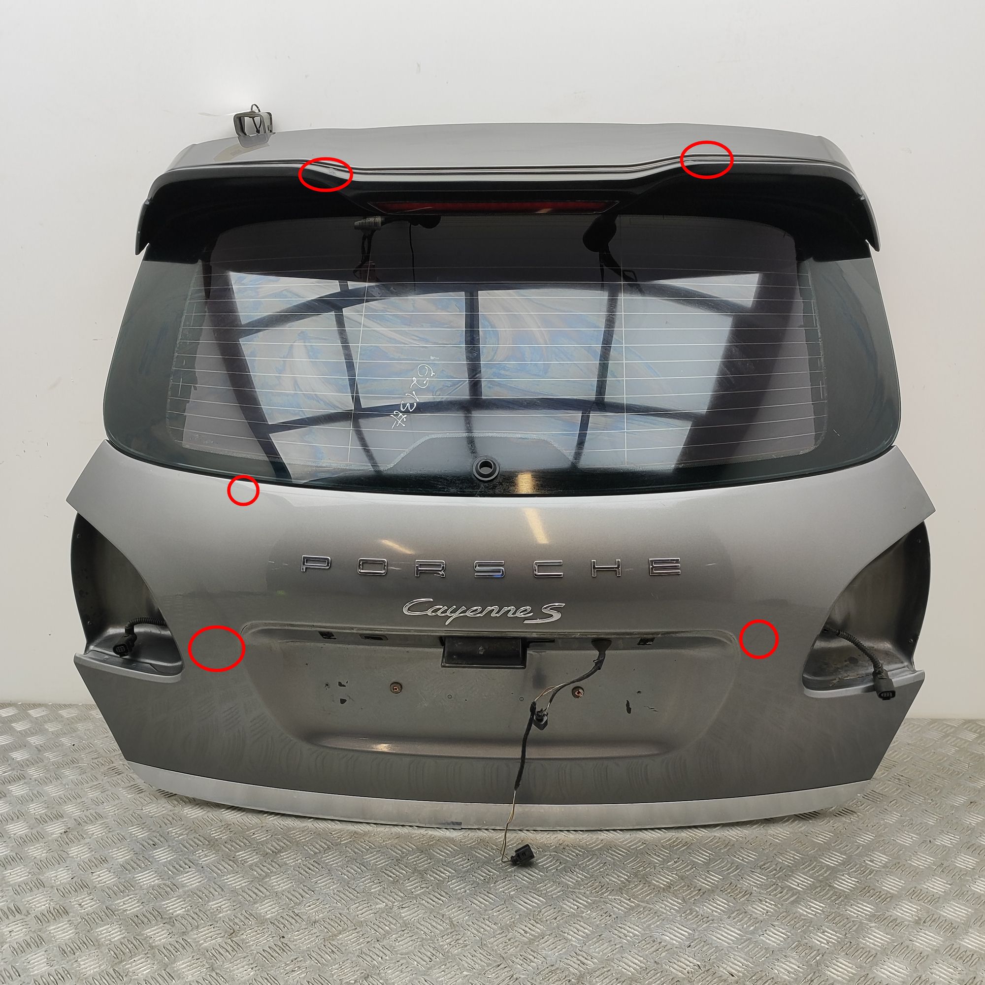 Porsche Cayenne Tailgate Bootlid 95851201104 Tailgate Bootlid PORSCHE CAYENNE (9...