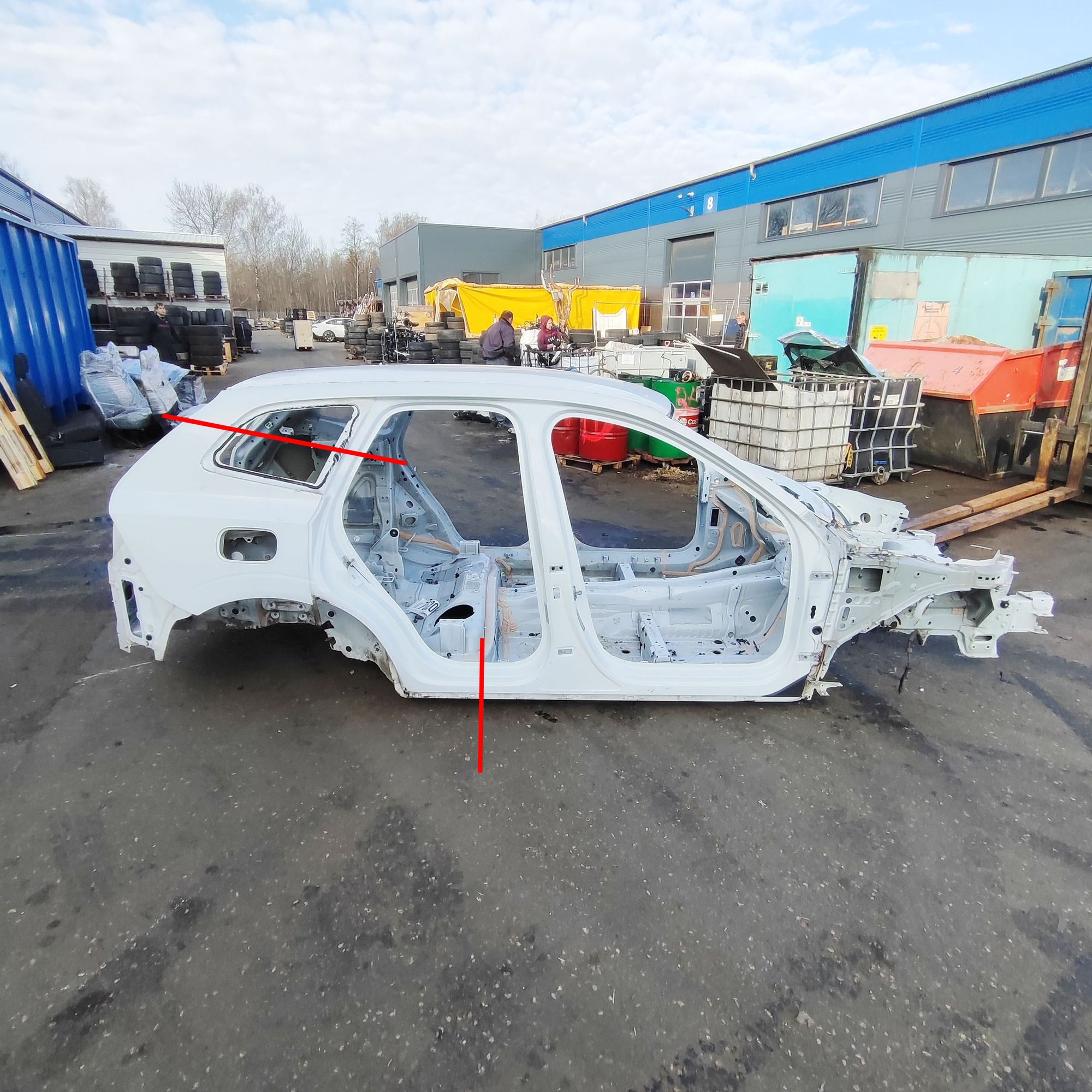 Volvo XC60 Rear Right Quarter Panel Rear Right Quarter Panel VOLVO XC60 (II 246) (2...