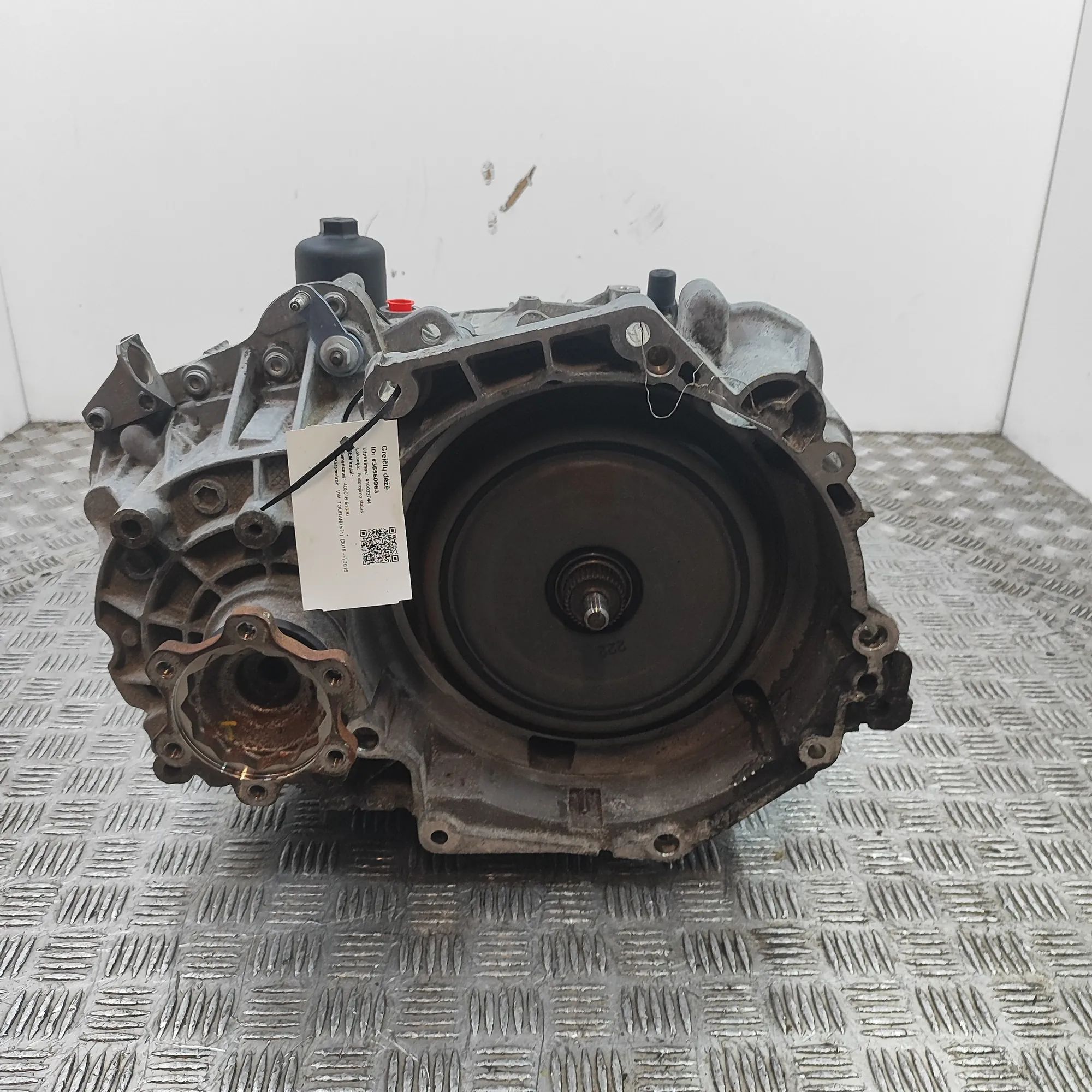 Volkswagen Touran Gearbox PBE Gearbox VW TOURAN (1T3) (2010-2015)

Part c...