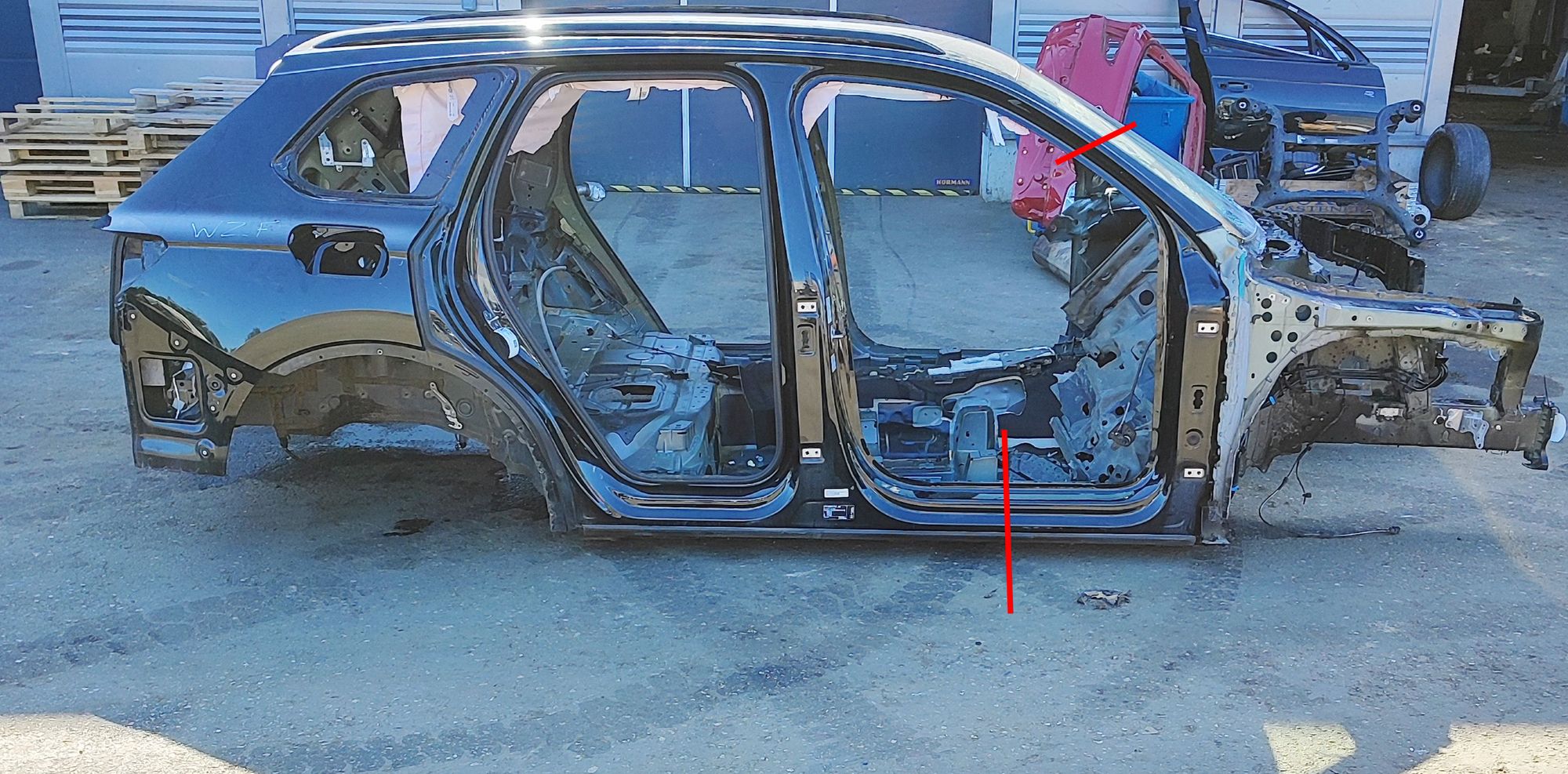 Volkswagen Touareg Front Right Quarter Panel Front Right Quarter Panel VW TOUAREG (CR7) (201...